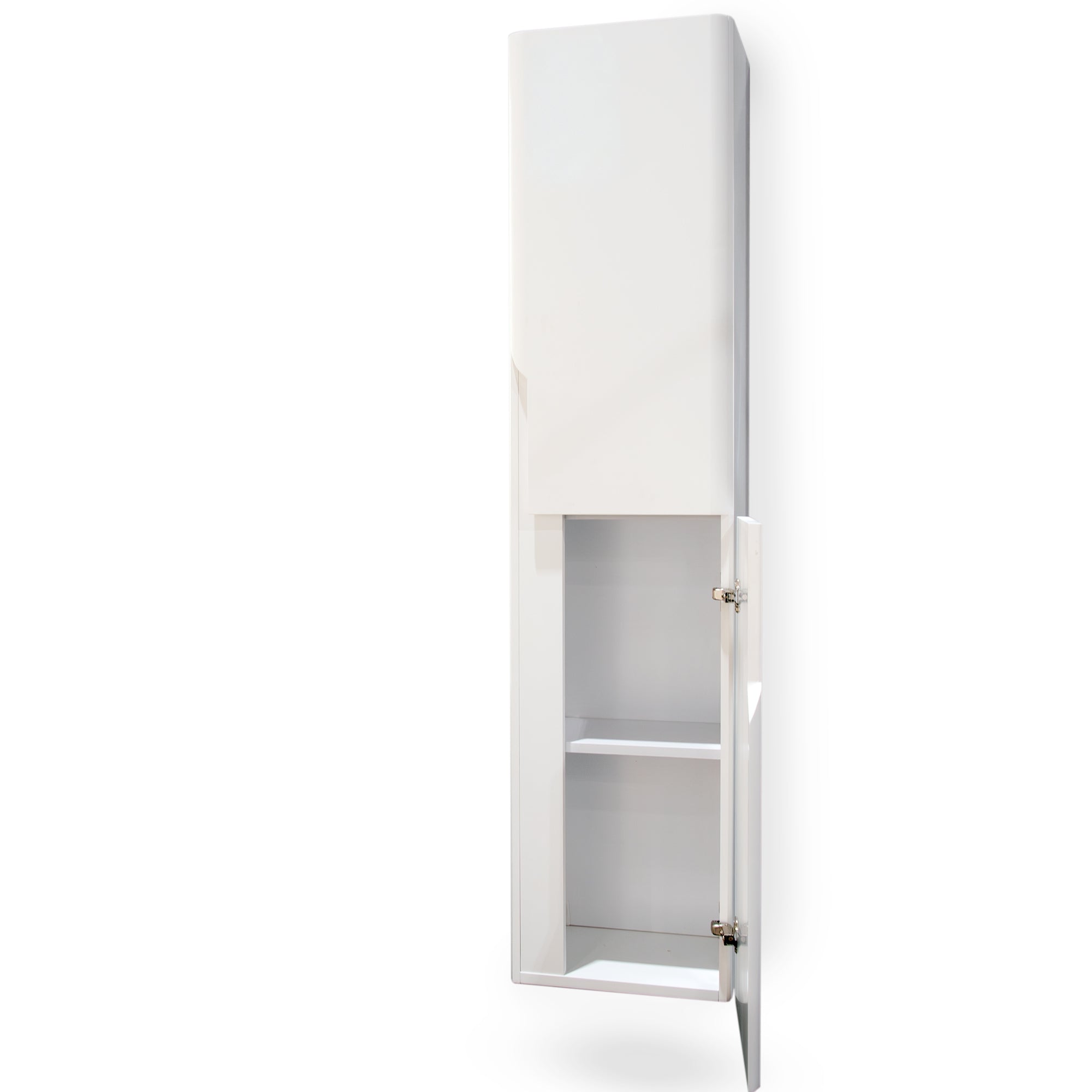 Granlusso™ Enzo Tallboy Wall Mounted - matt white at deluxe bathrooms