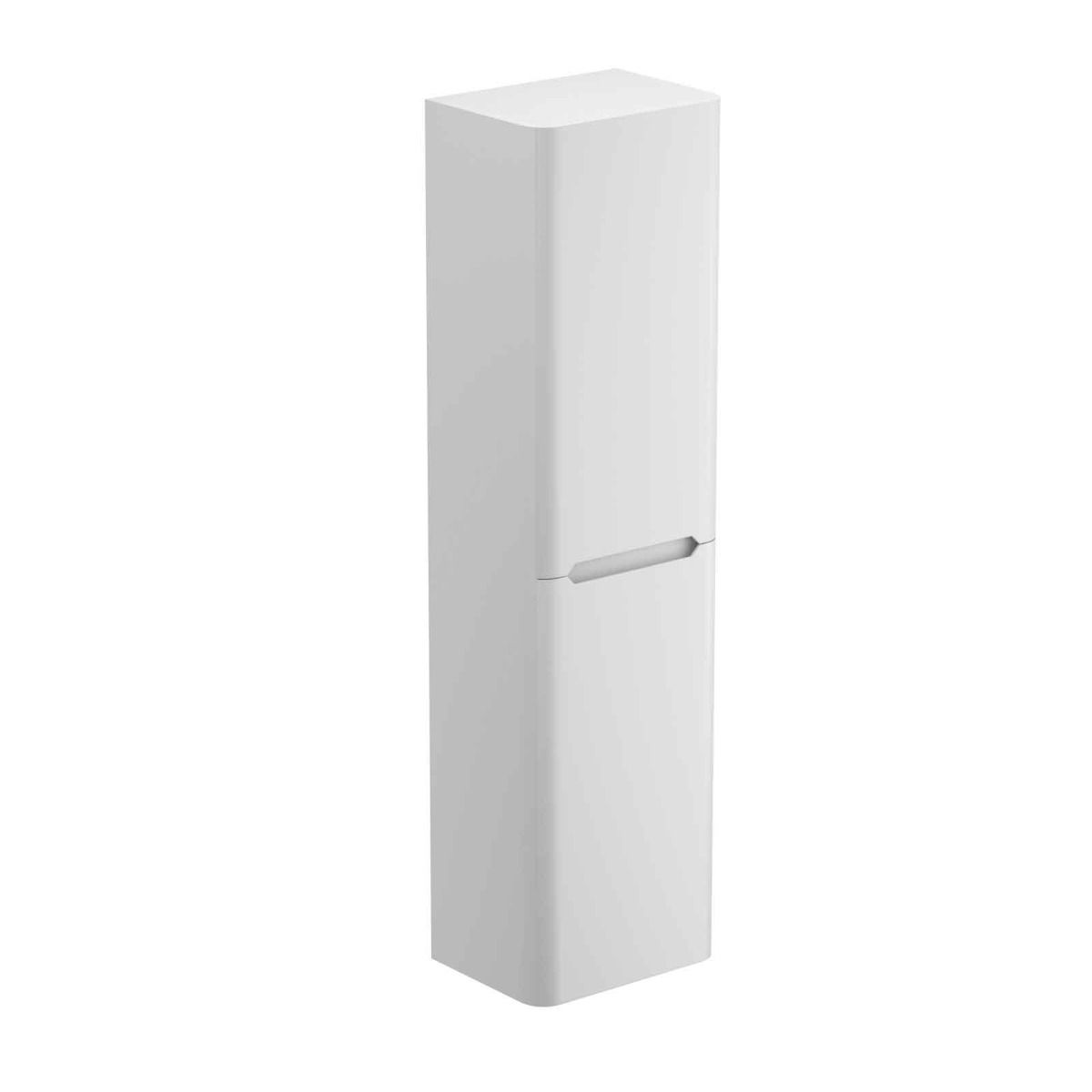 Granlusso™ Enzo Tall Storage Cabinet Wall Mounted matt white