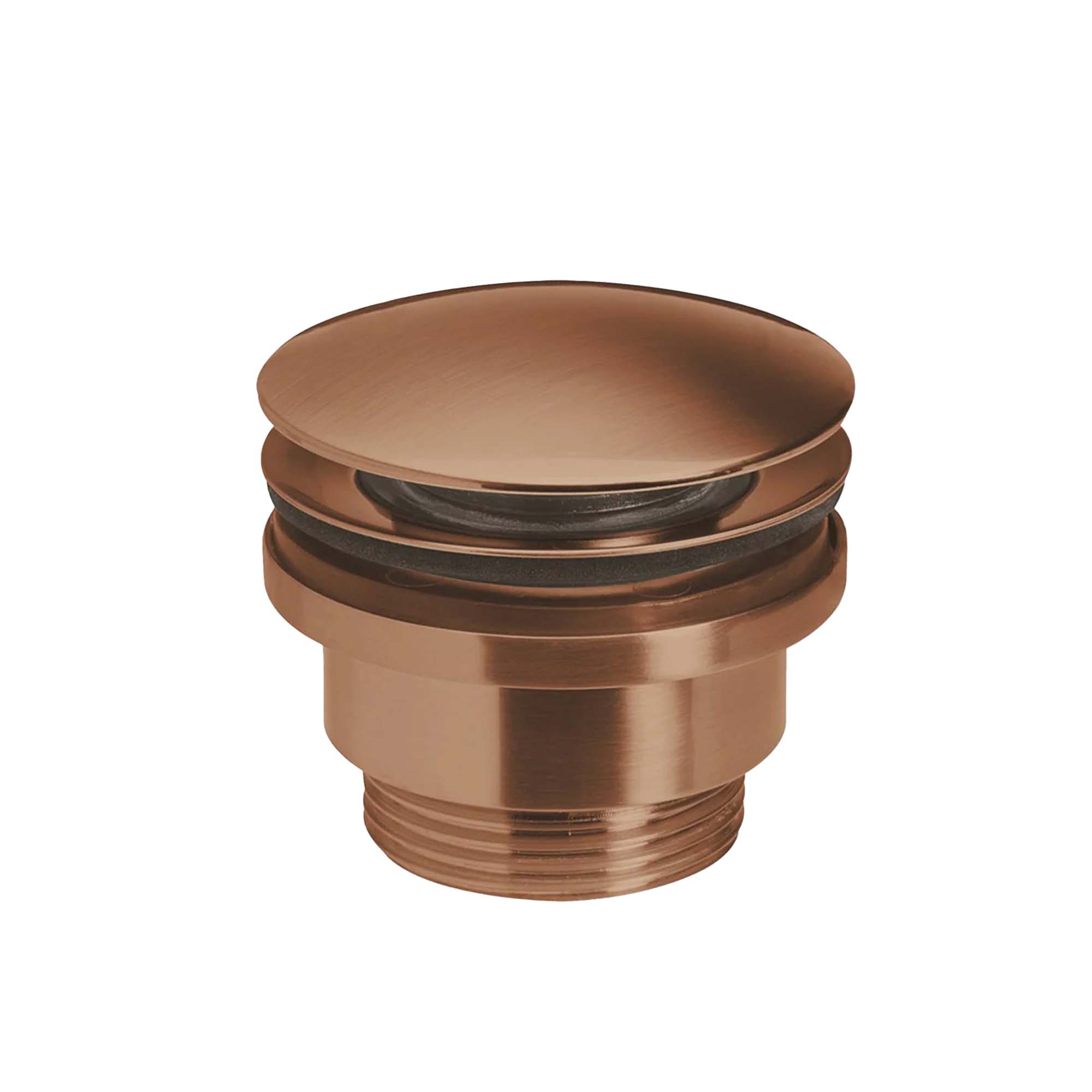 granlusso portofino click clack waste brushed bronze