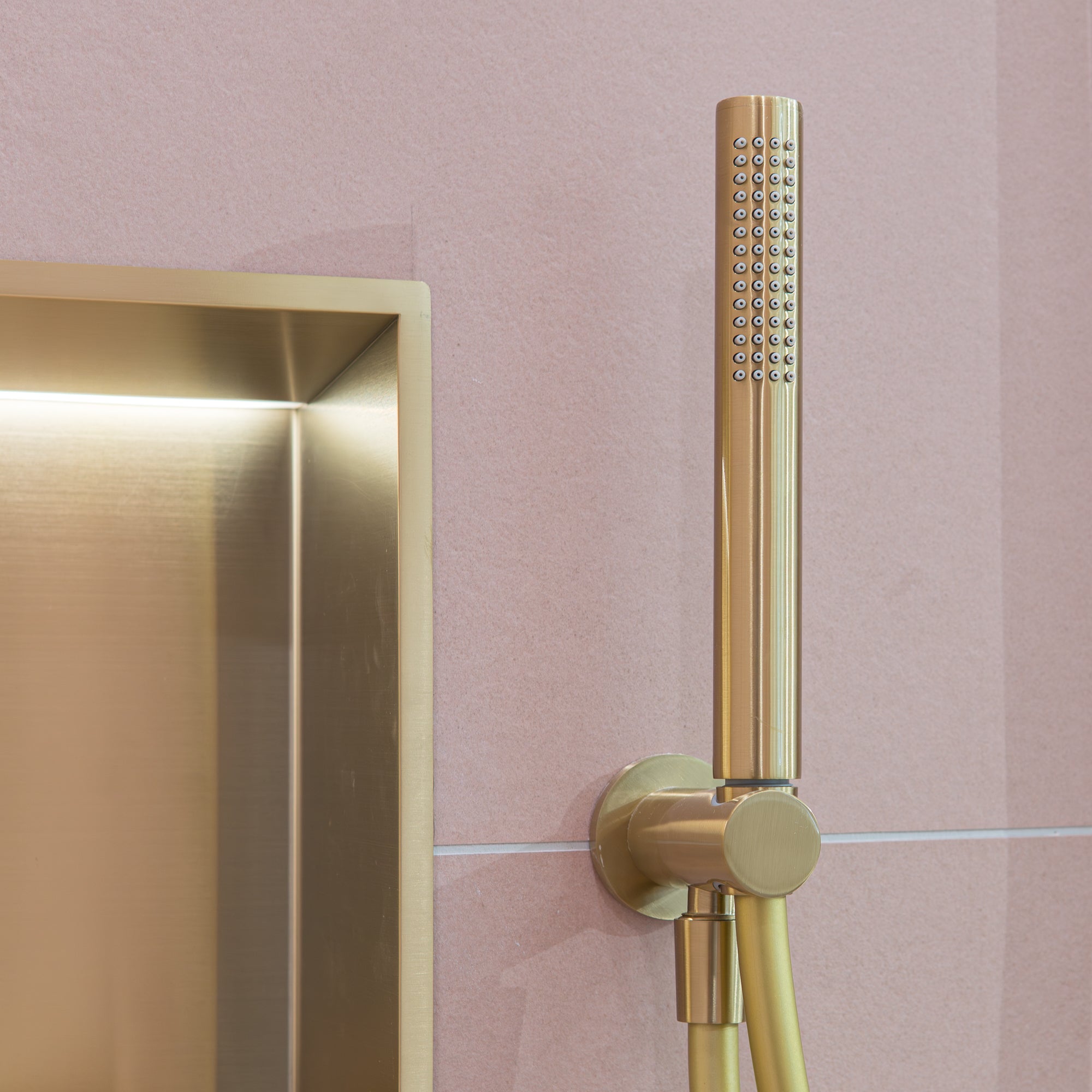 granlusso portofino pencil handset brushed brass