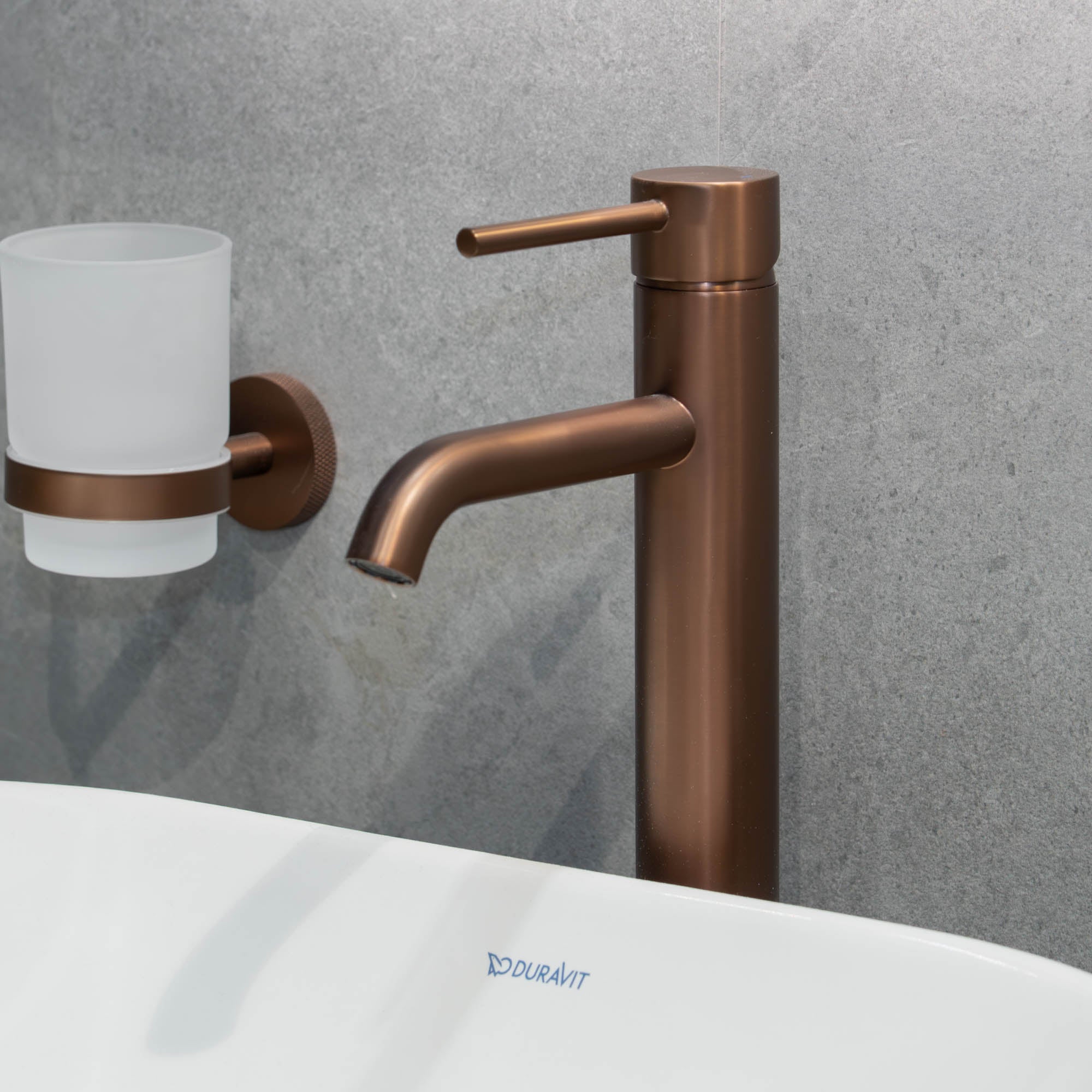 Granlusso Portofino Tall Basin Mixer bronze
