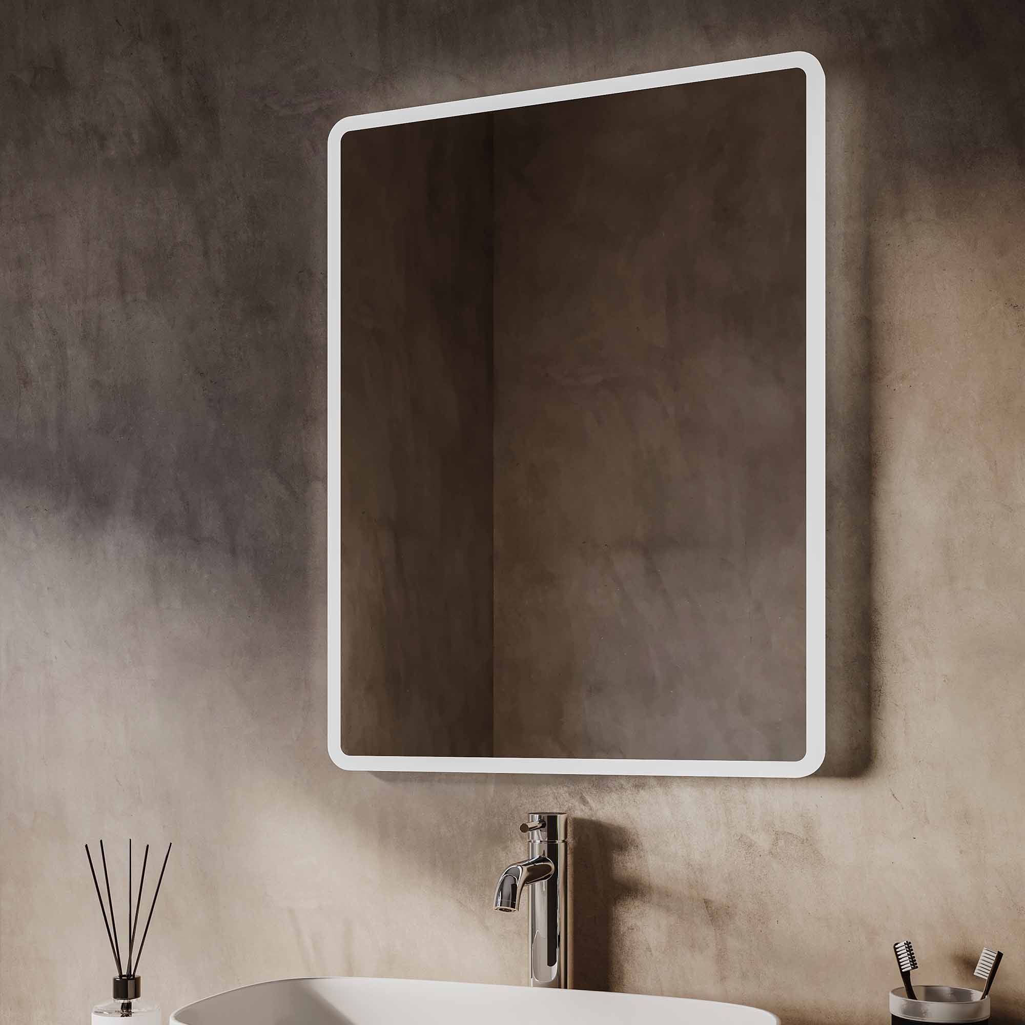 granlusso enzo 800x600mm led bathroom mirror