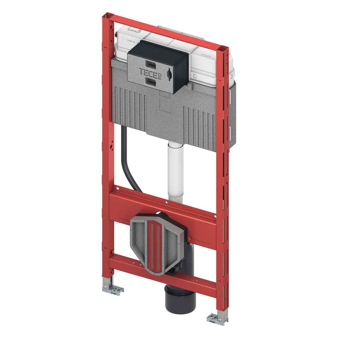 Tece Profil Wall-Hung Toilet Support Frame with Concealed Uni Cistern ...