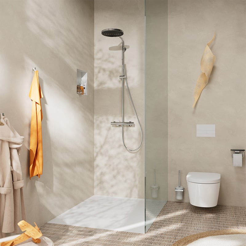 Hansgrohe Pulsify S Puro 1-Jet Shower with 260mm Head