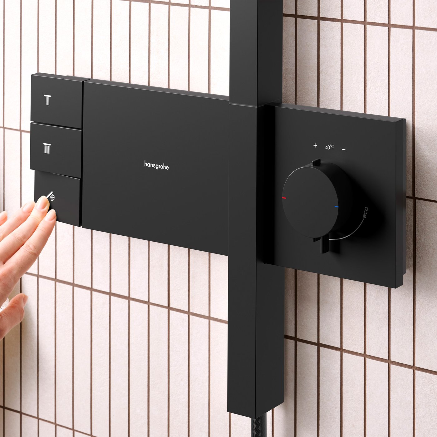 Hansgrohe Raindance Alive 2-Jet Shower with 300mm Head