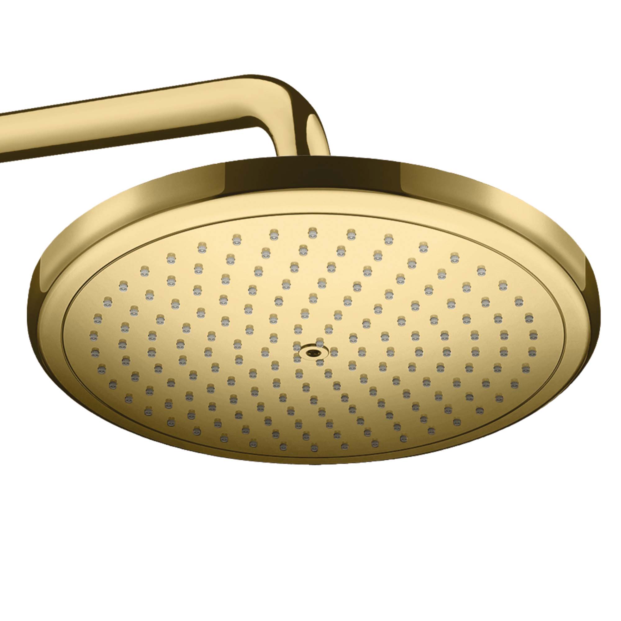 hansgrohe croma 280 overhead shower polished gold optic
