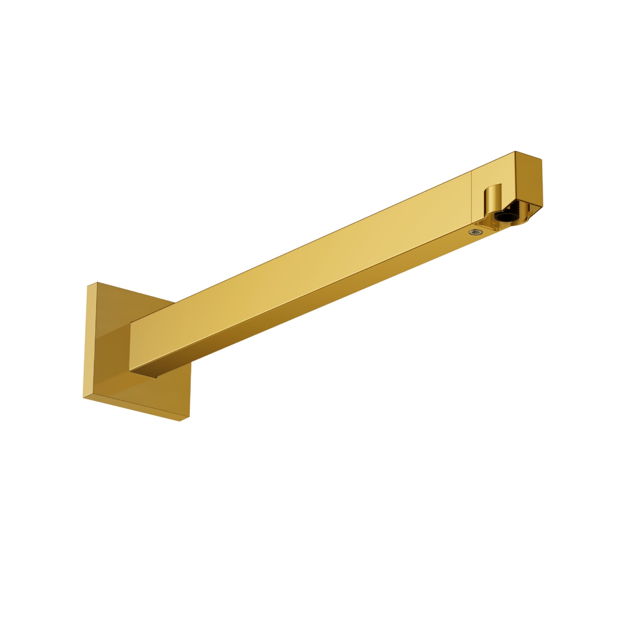 Hansgrohe Pulsify E Wall Mounted 390mm Shower Arm Polished Gold Optic