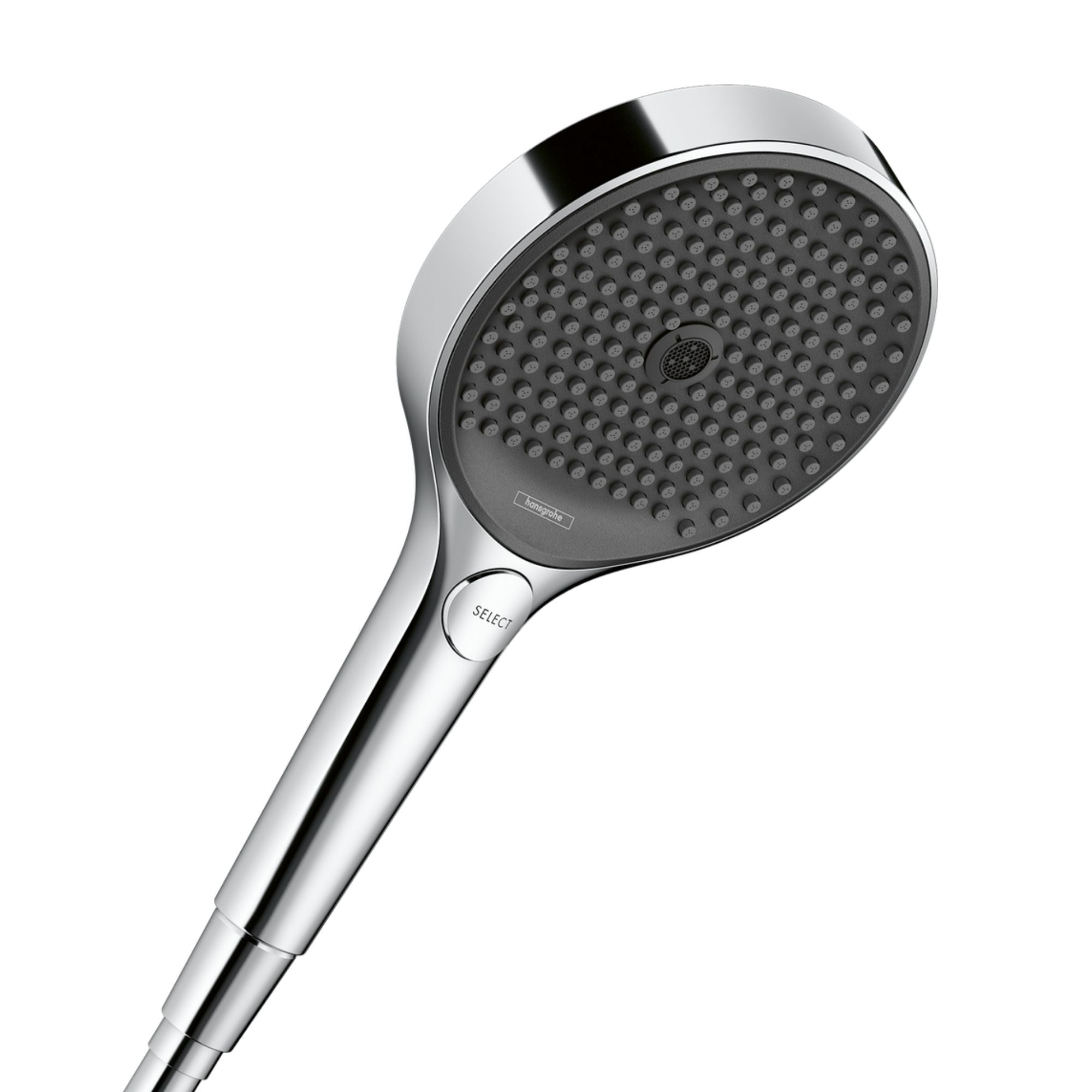 Axor Showerselect ID 2 Outlet Shower Valve with Rainfinity 360 Overhead & Slide Rail Kit - Chrome