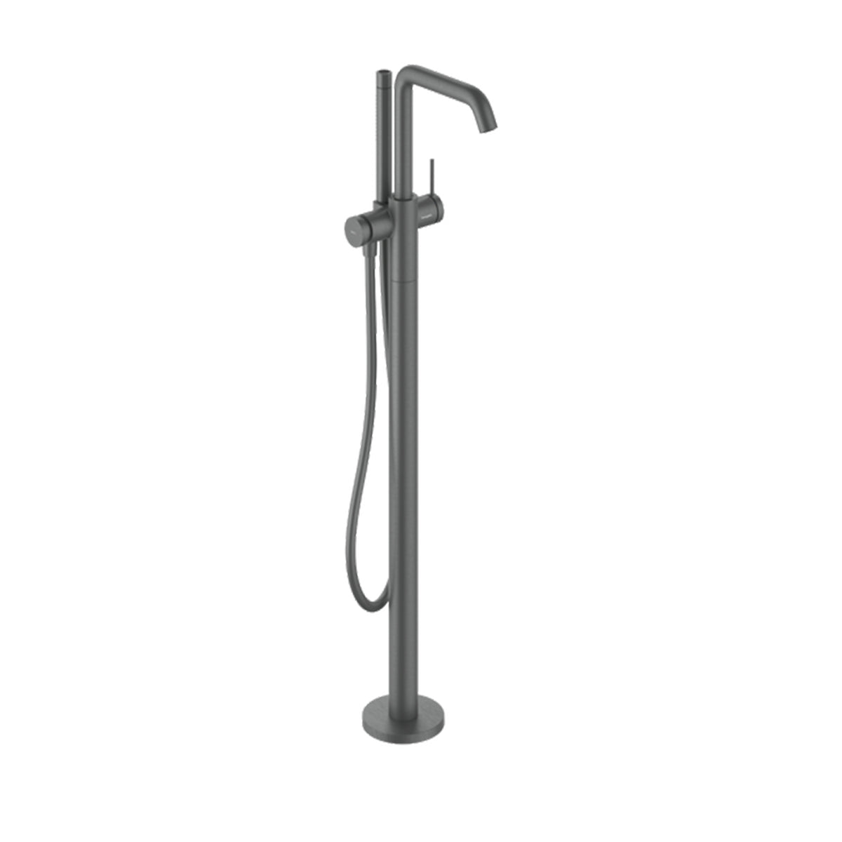 hansgrohe tecturis floorstanding bath shower mixer with handset chrome