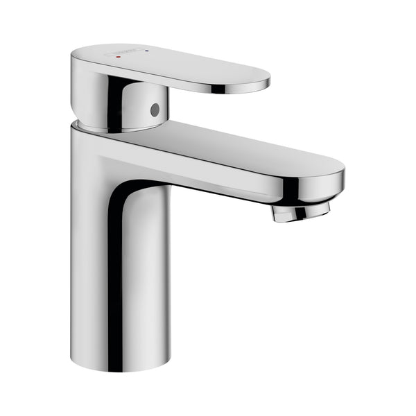 hansgrohe vernis blend 100 basin mixer with pop up waste chrome