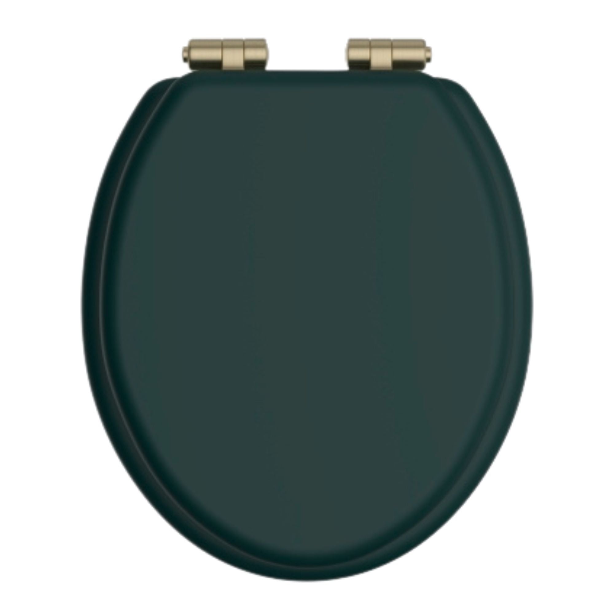 Heritage Traditional Toilet Seat With Soft Close Hinges Classic Green