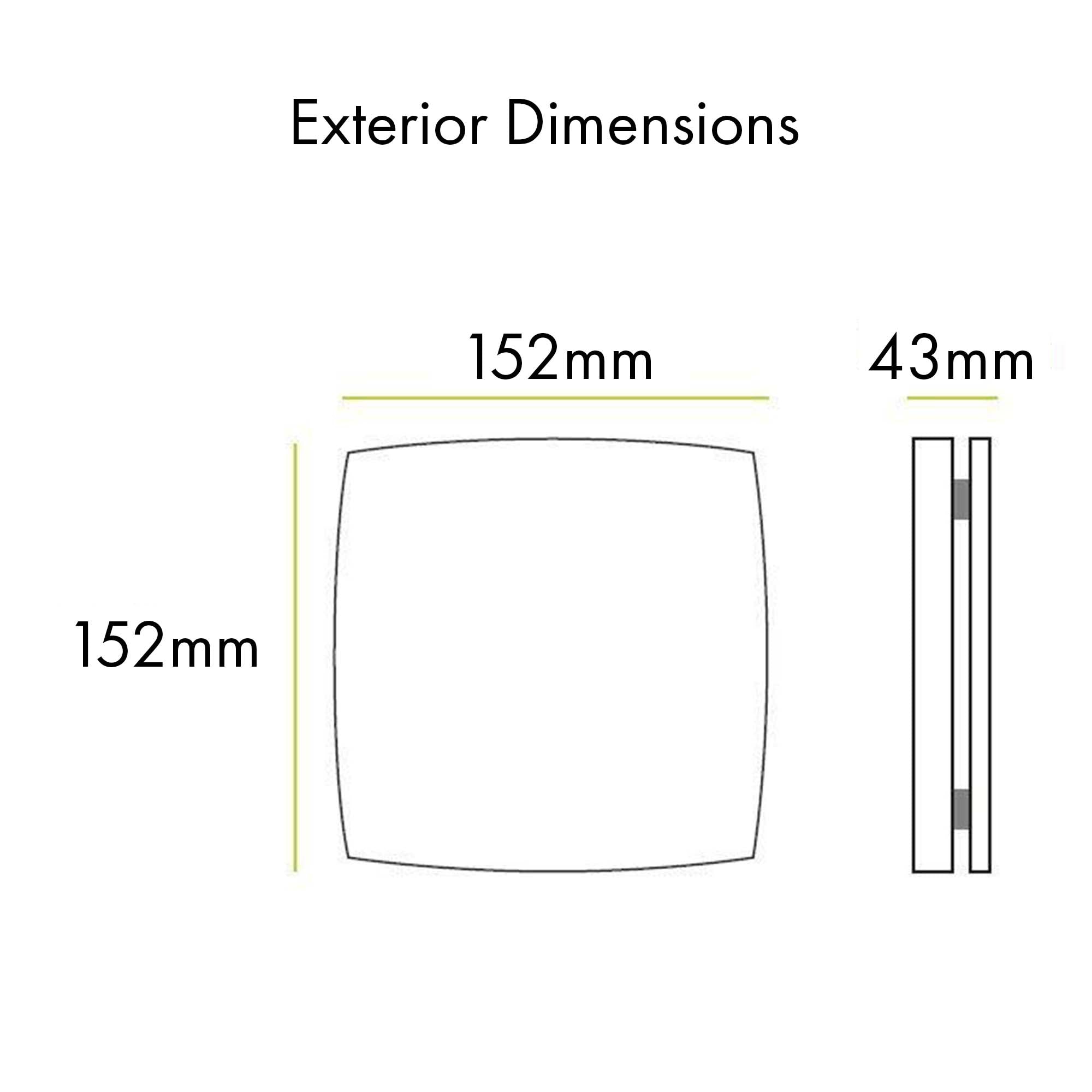 hib breeze extractor fan exterior dimensions