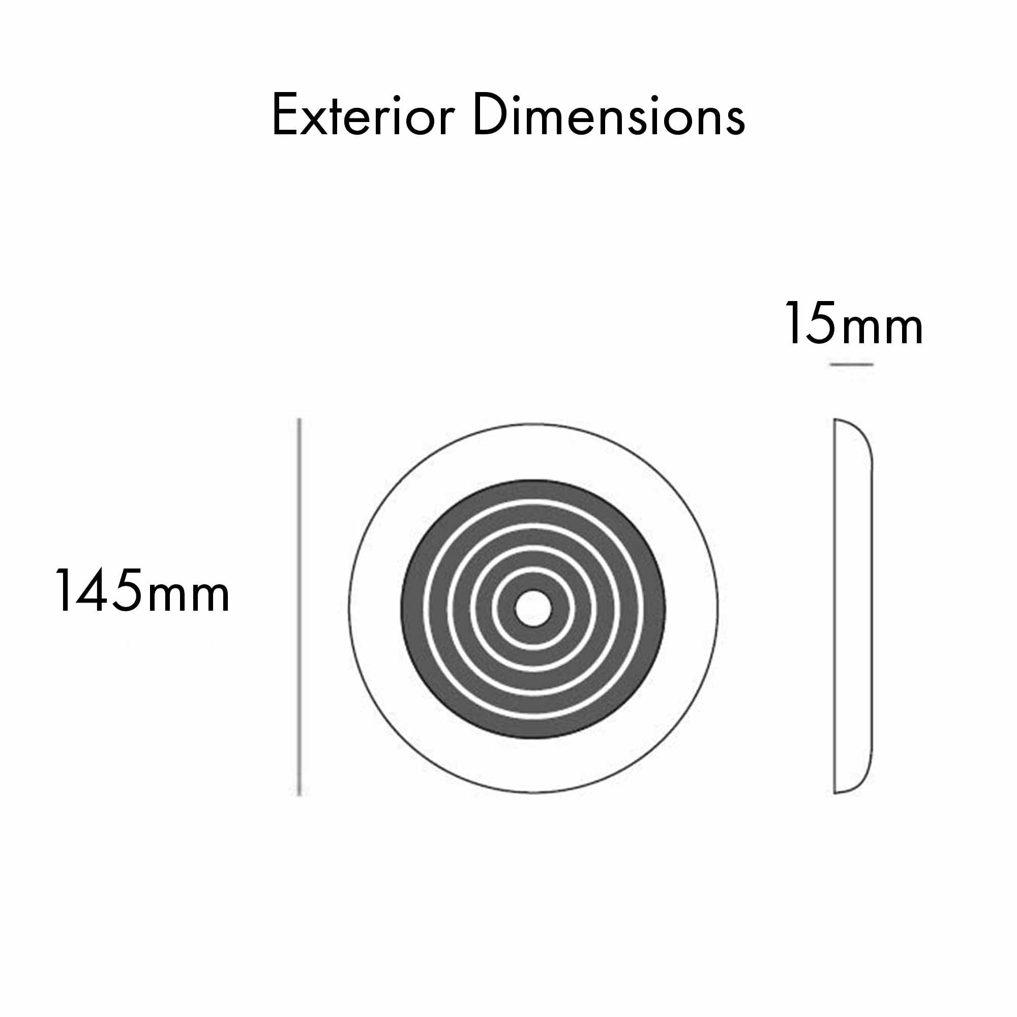 hib cyclone extractor fan exterior dimensions