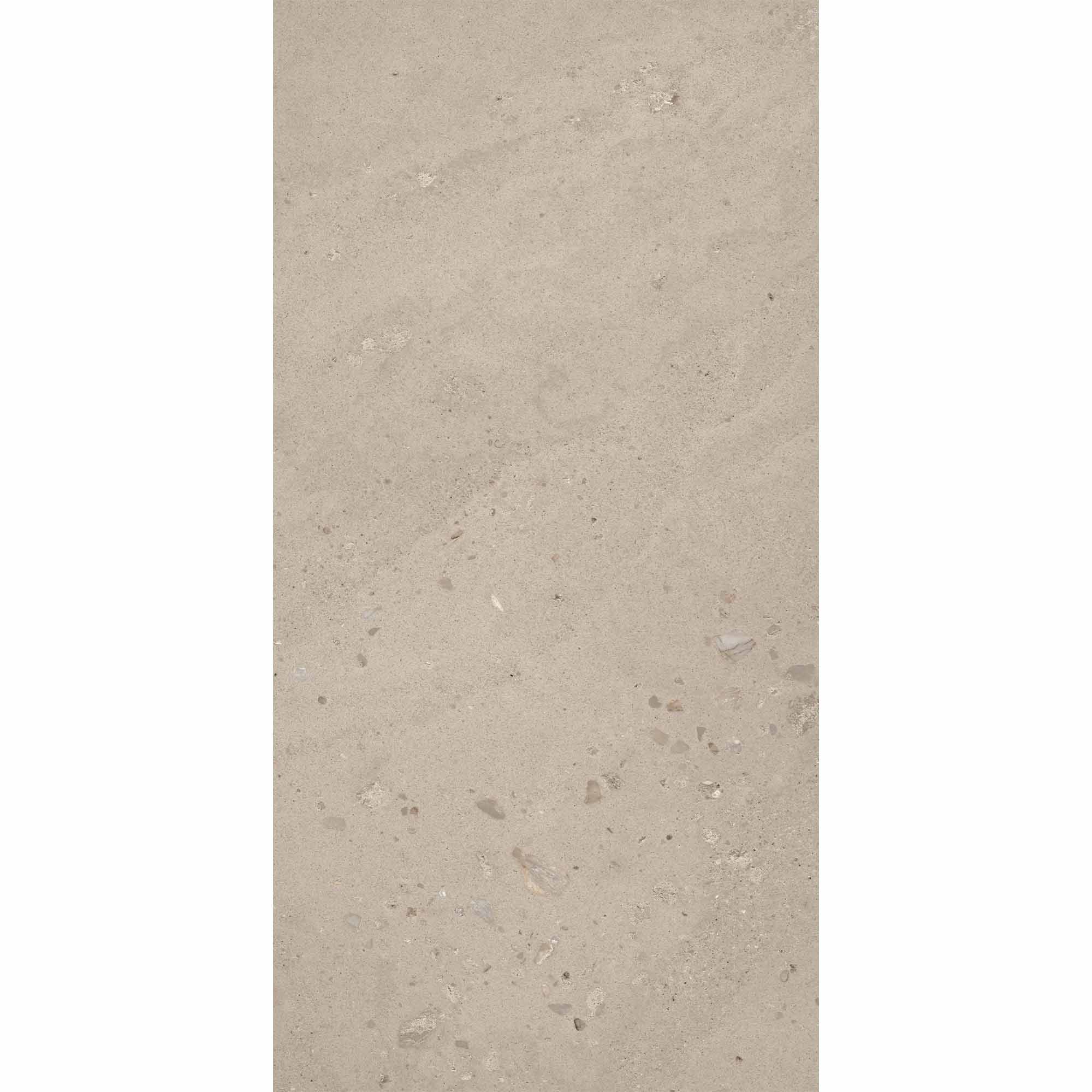 i ciottoli sabbia grigio stone effect porcelain tile 60.4x120.8cm honed