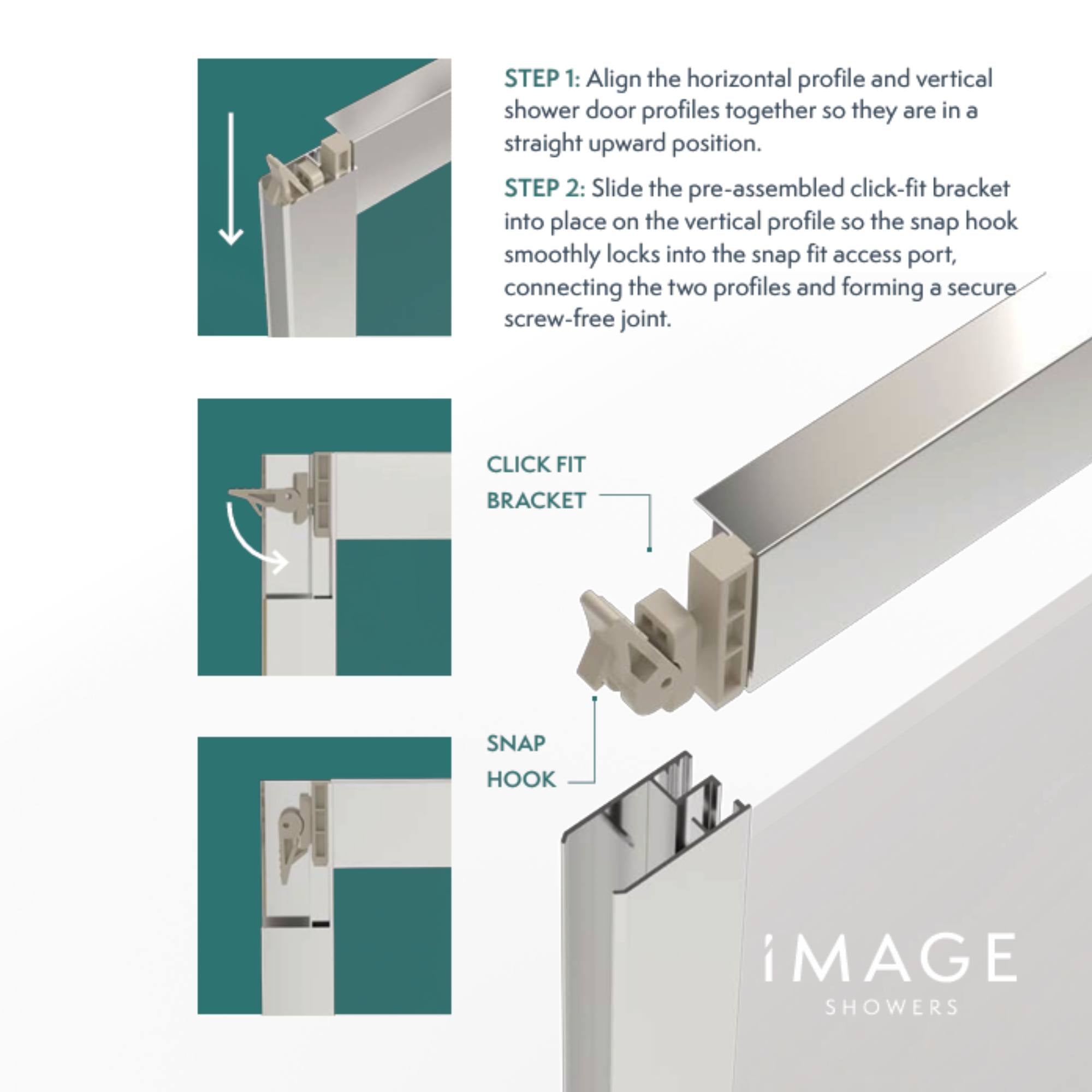 Step-by-step guide on installing a  Shower Door 