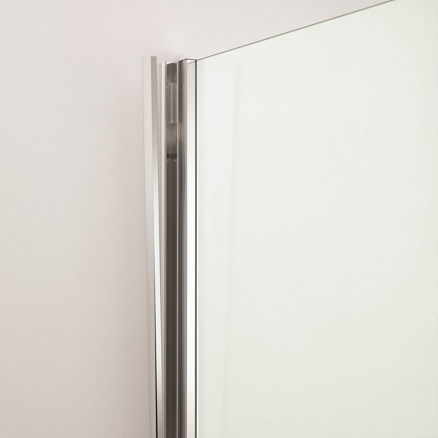 Crosswater Kai 6 Corner Entry Sliding Door Silver - 800mm