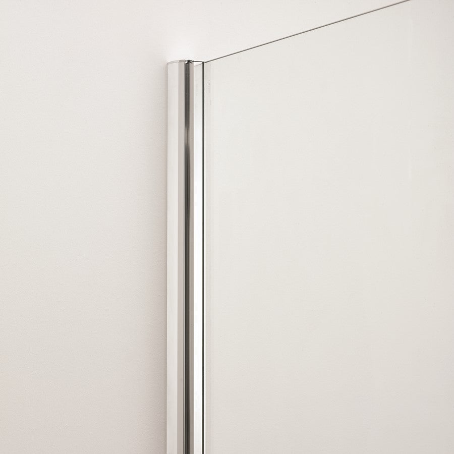 Crosswater Kai 6 Corner Entry Sliding Door Silver - 800mm