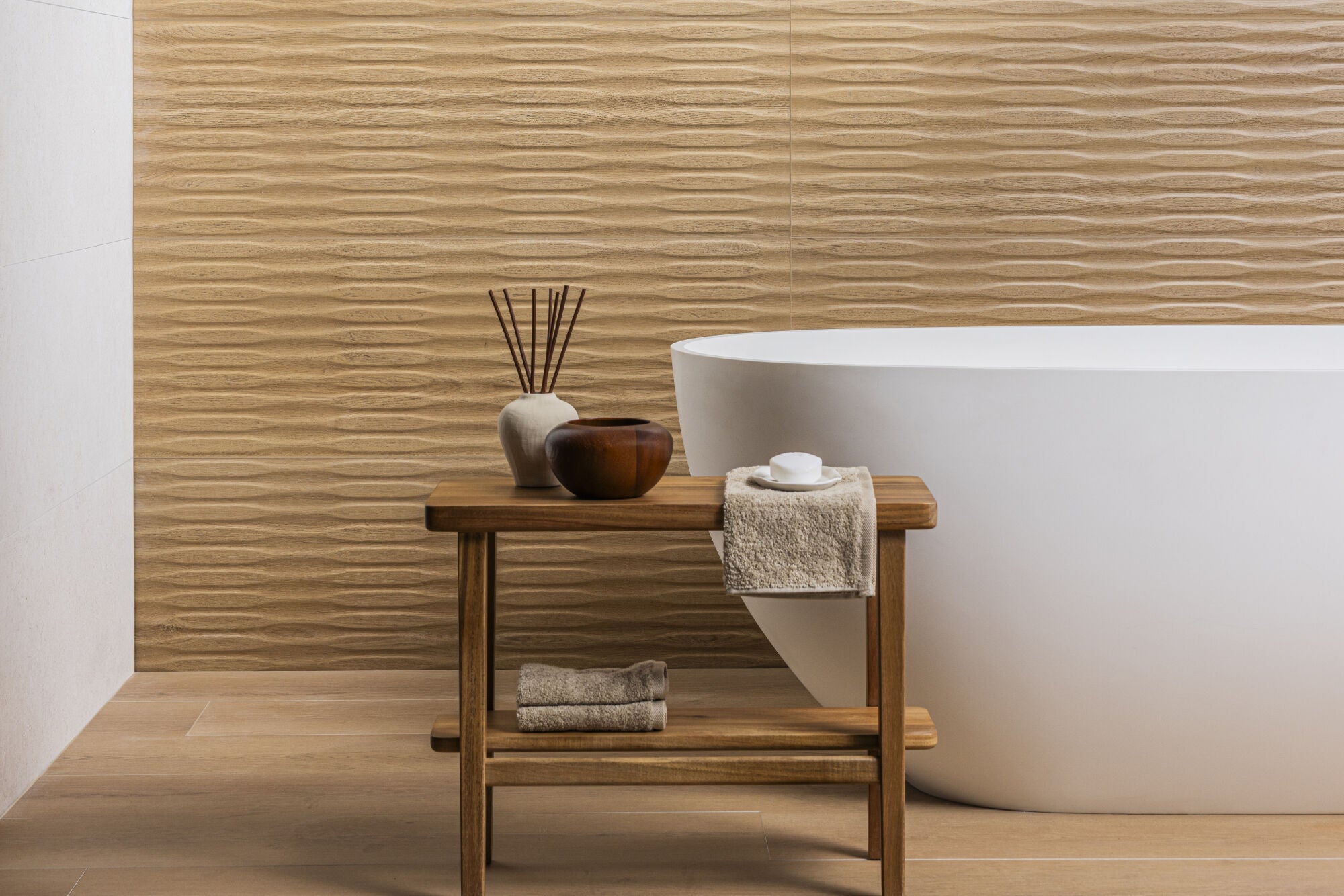 Kaizen Honey Decor Wood-Effect Porcelain Tile 33x100cm Matt