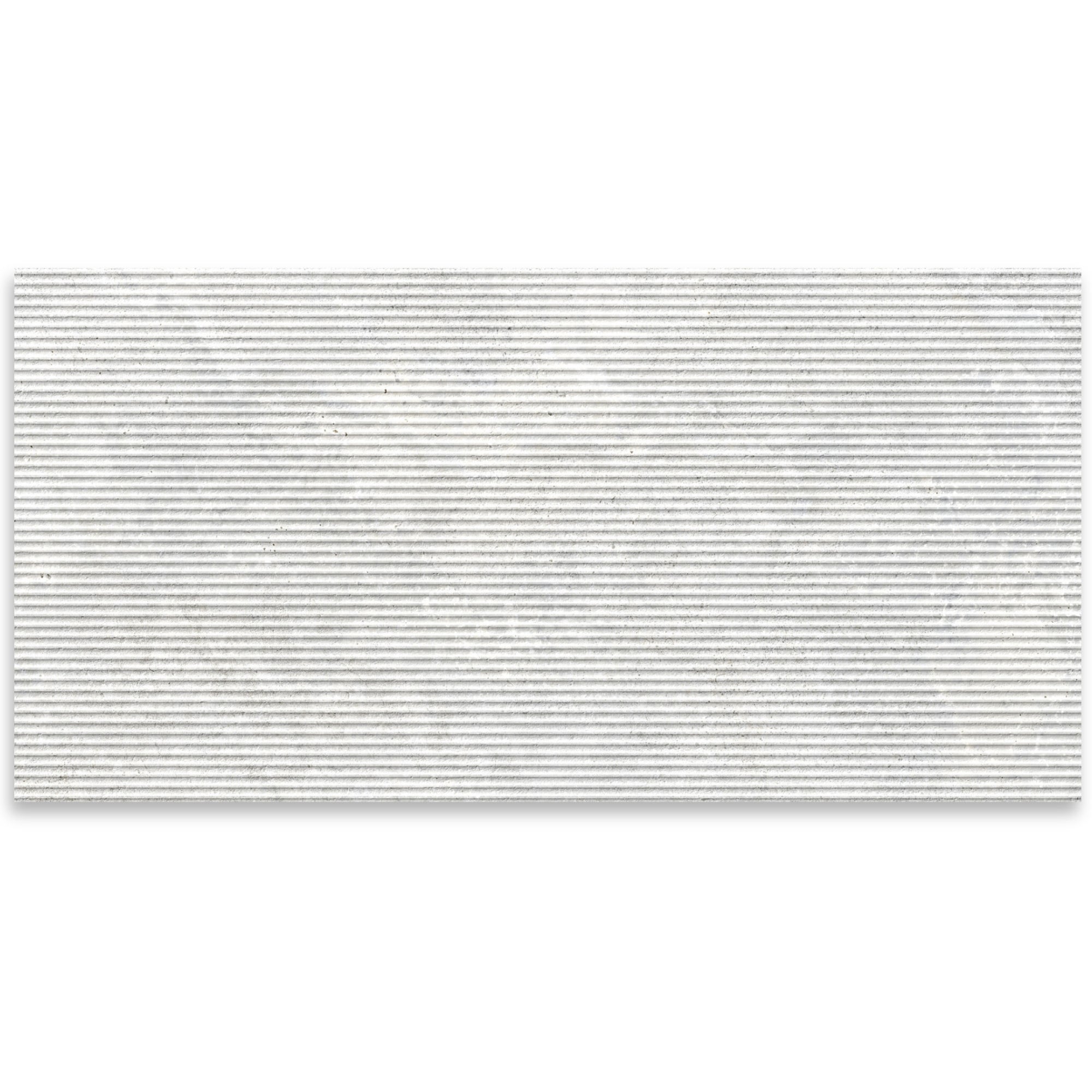 Linen Cloud 4D Ribbed Stone Effect Wall Tile 60x120cm Matt