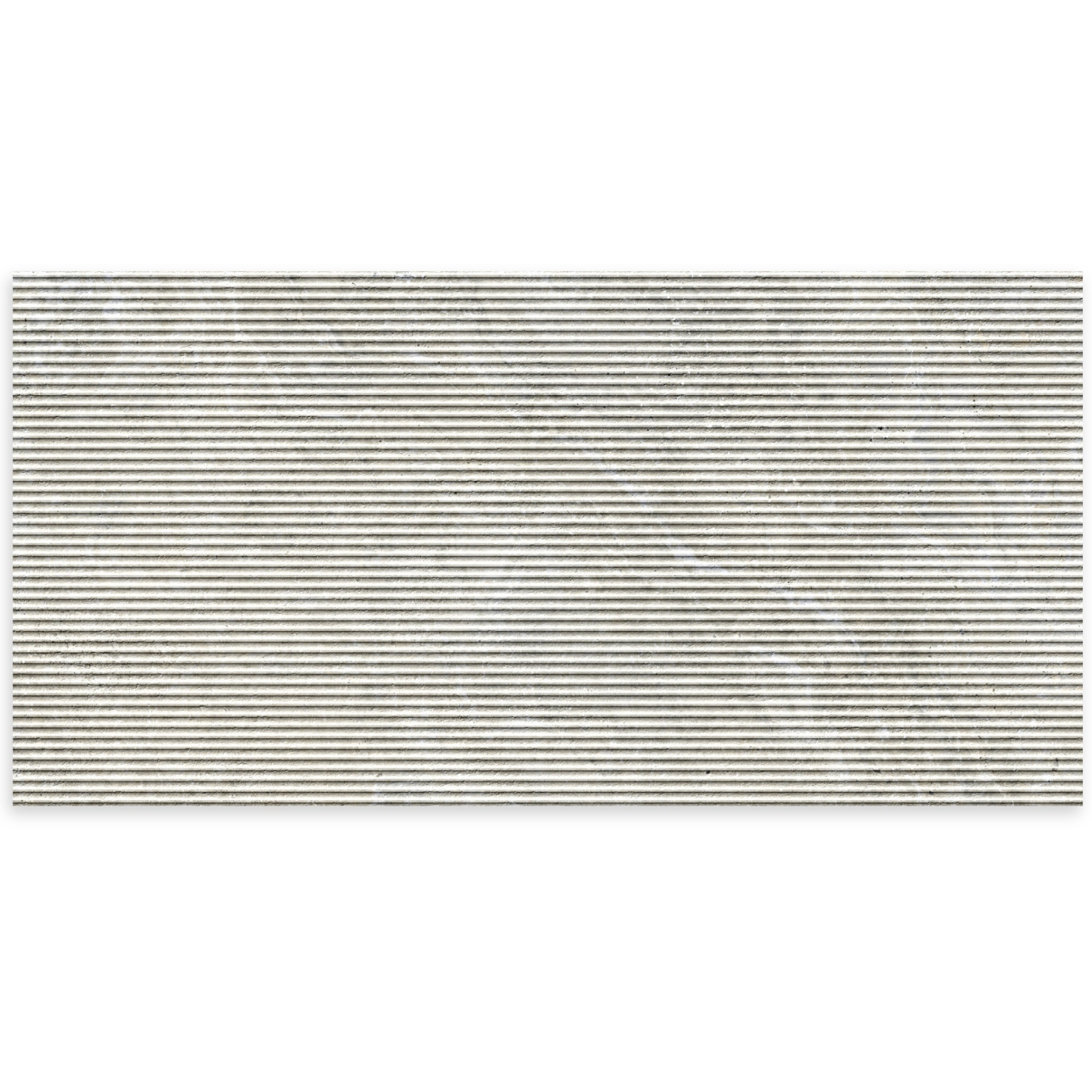 Linen Desert 4D Ribbed Stone Effect Wall Tile 60x120cm Matt