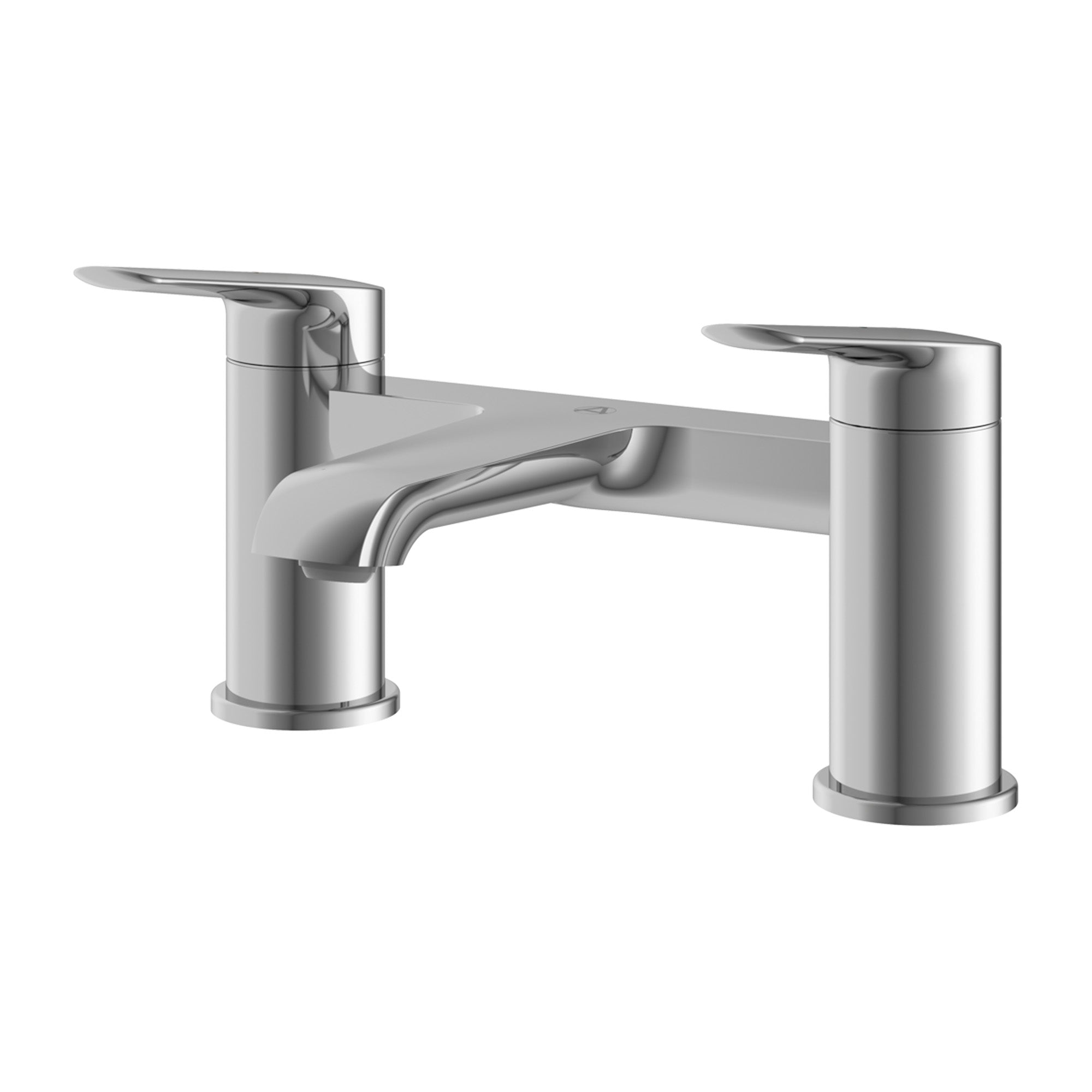 lucca deck mounted bath filler chrome