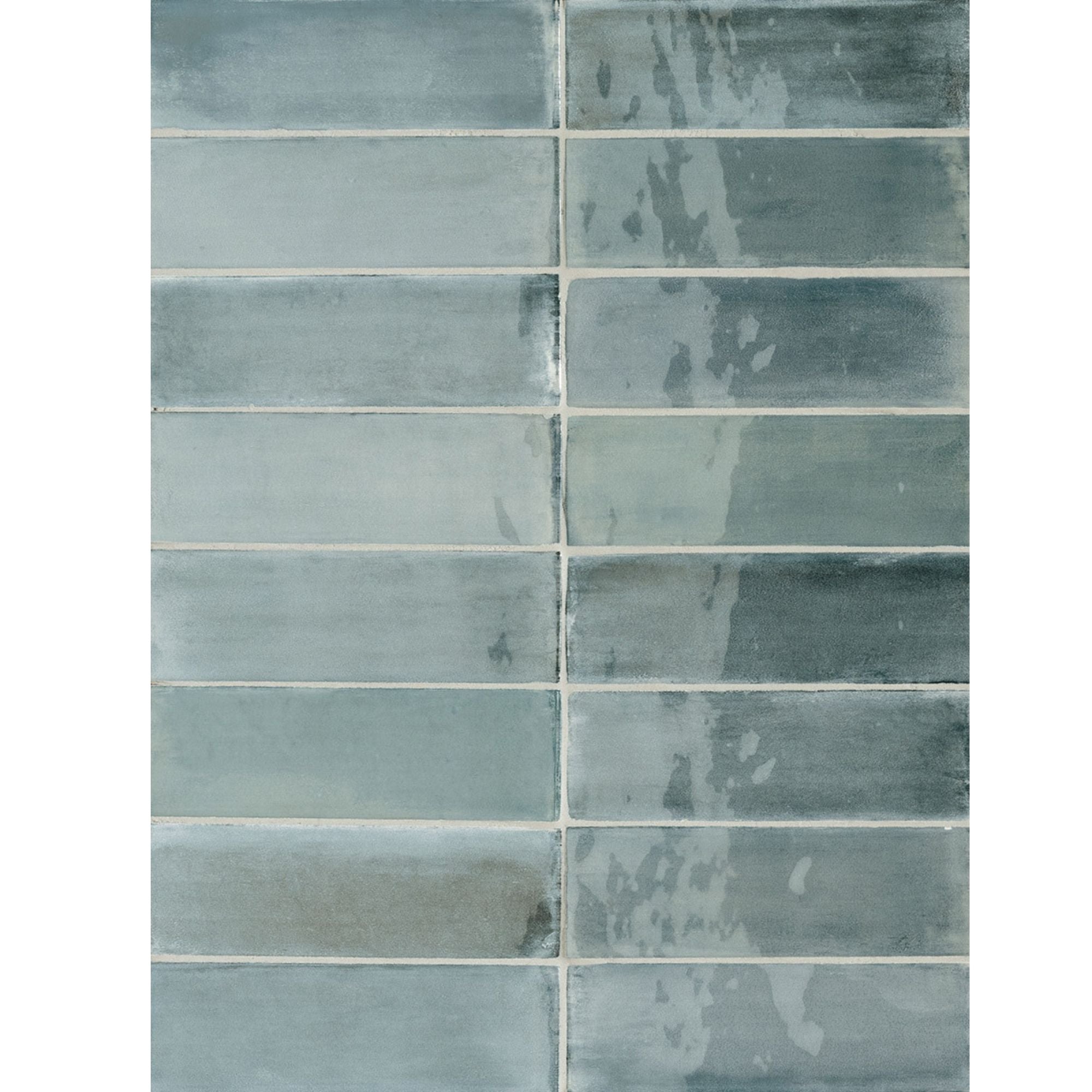Lush Petroleum Wall Tile 5x16cm Gloss