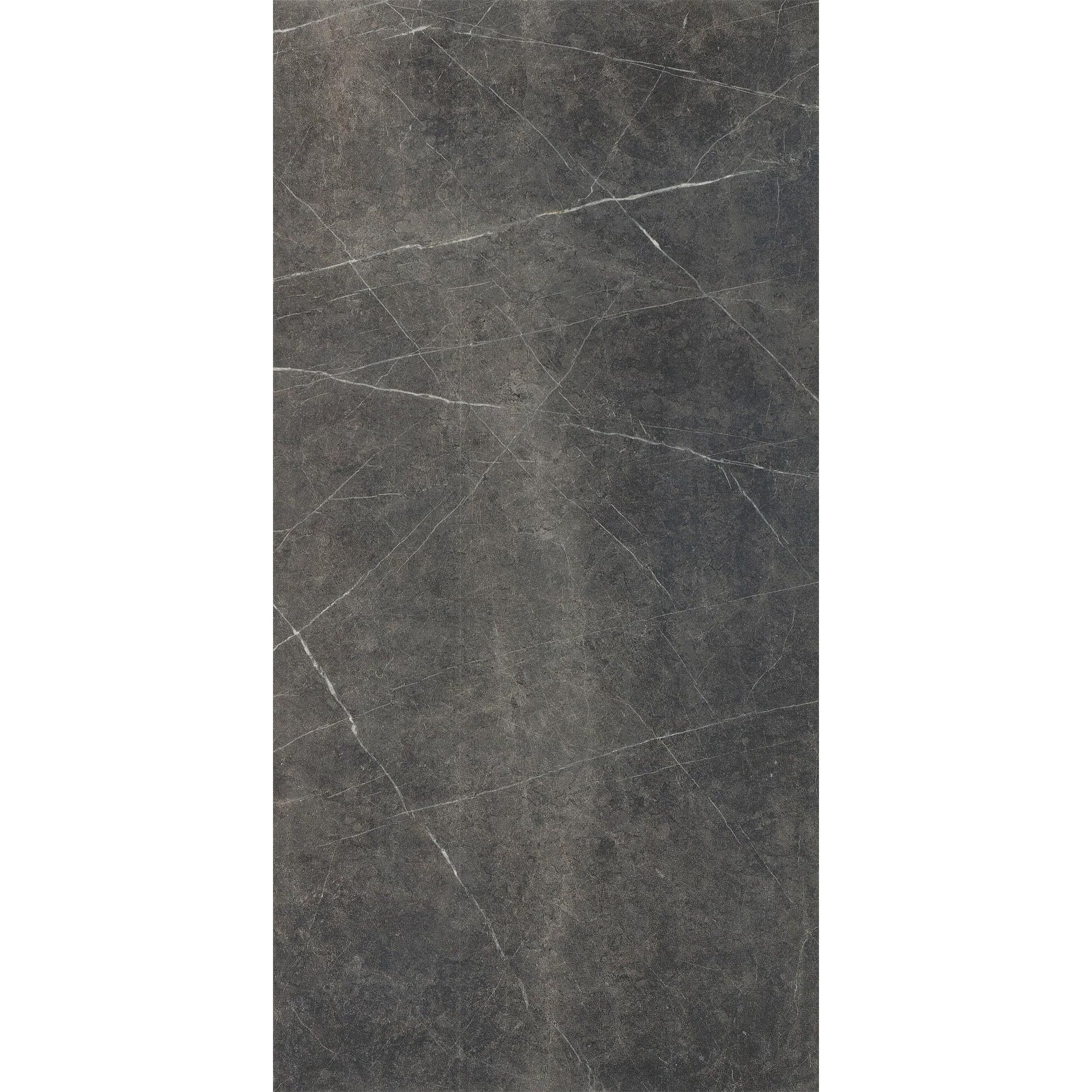 lux experience pietra grey marble effect porcelain tile 60x120cm matt