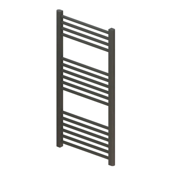 Madrid Heated Towel Rail Matt Anthracite