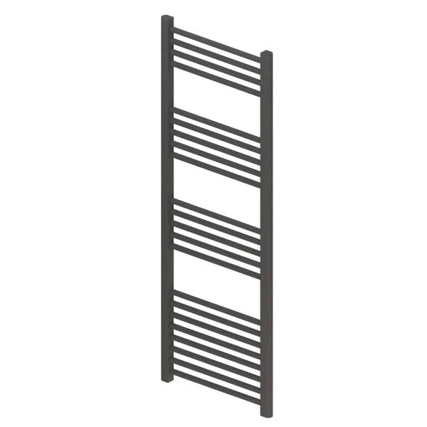Madrid All Electric Heated Towel Rail - Matt Anthracite