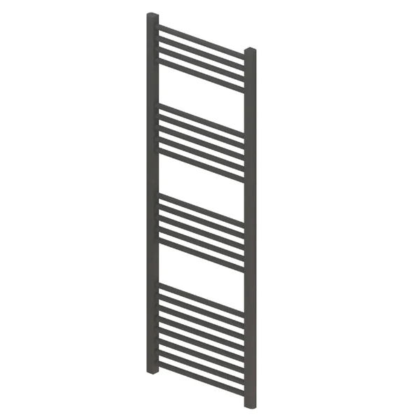 Madrid Heated Towel Rail Matt Anthracite