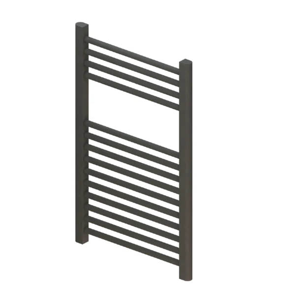 Madrid All Electric Heated Towel Rail - Matt Anthracite