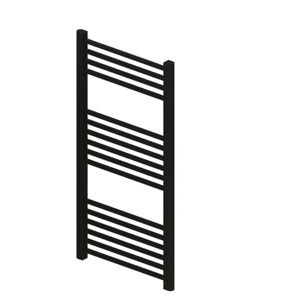 Madrid Heated Towel Rail Matt Black