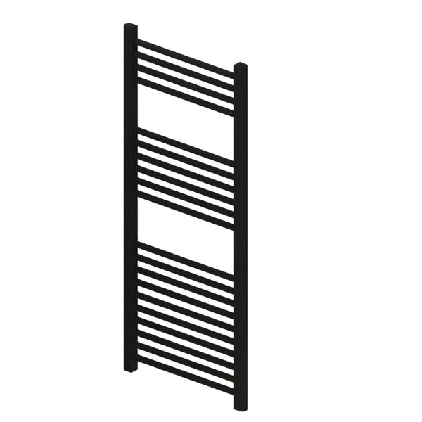 Madrid Heated Towel Rail Matt Black