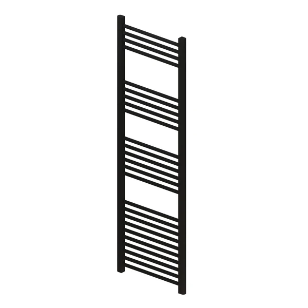 Madrid Heated Towel Rail Matt Black