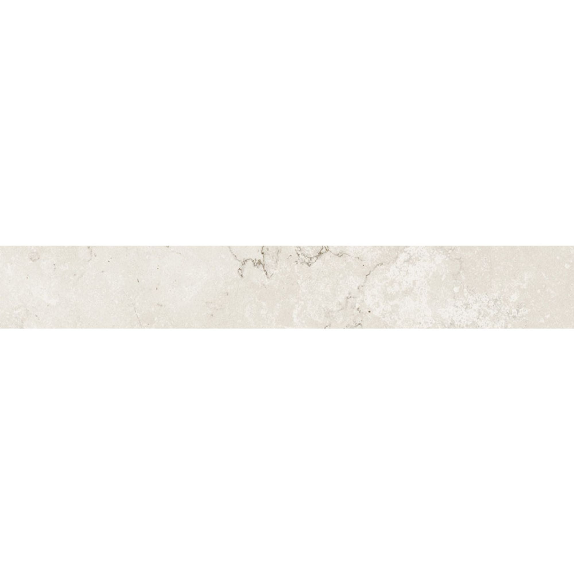 Majestic Bianco Marfil Marble Effect Porcelain Tile 10x60cm Satin Matt
