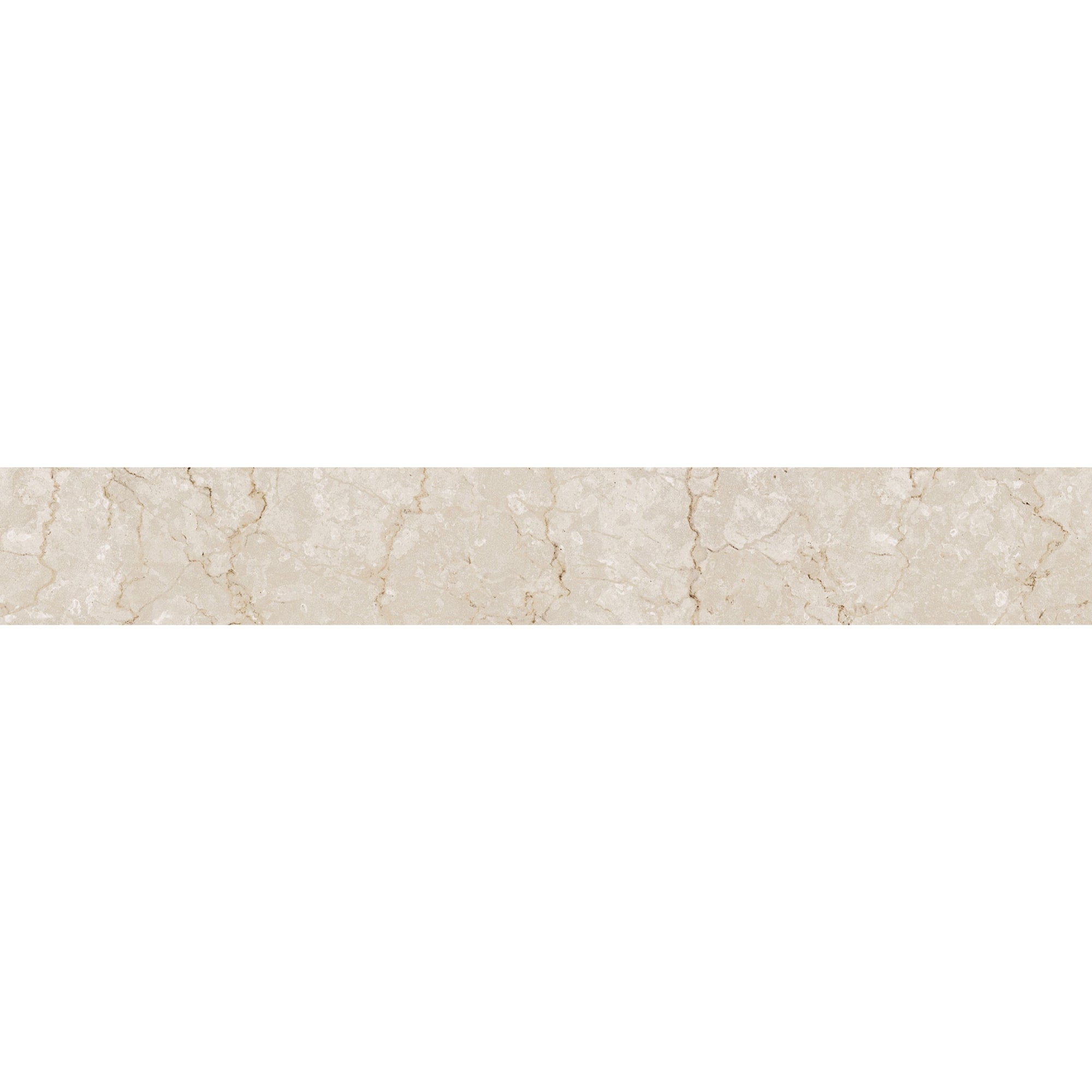 Majestic Crema Marfil Marble Effect Porcelain Tile 10x60cm Satin Matt