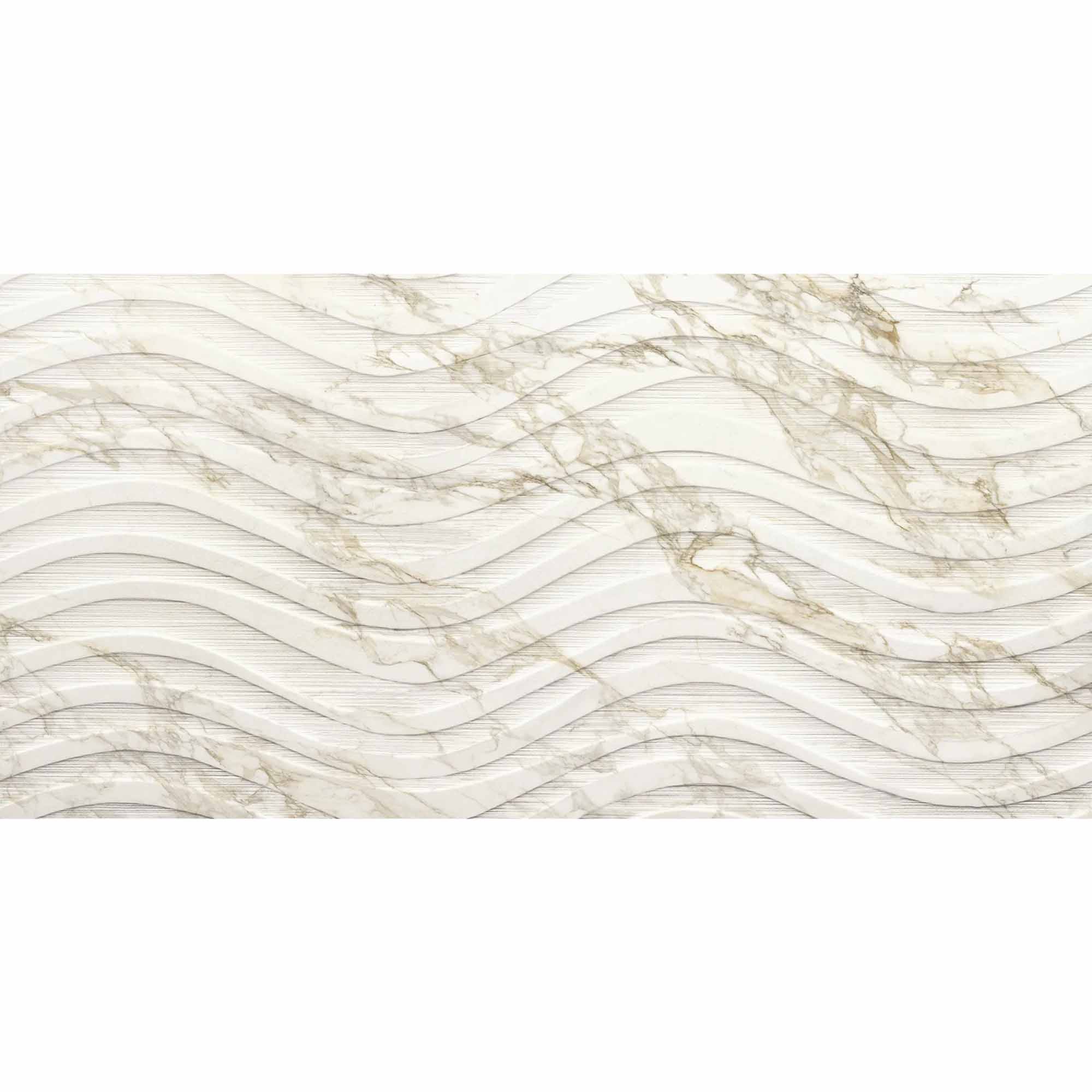 marble experience calacatta gold marble effect porcelain tile 60x120cm onda