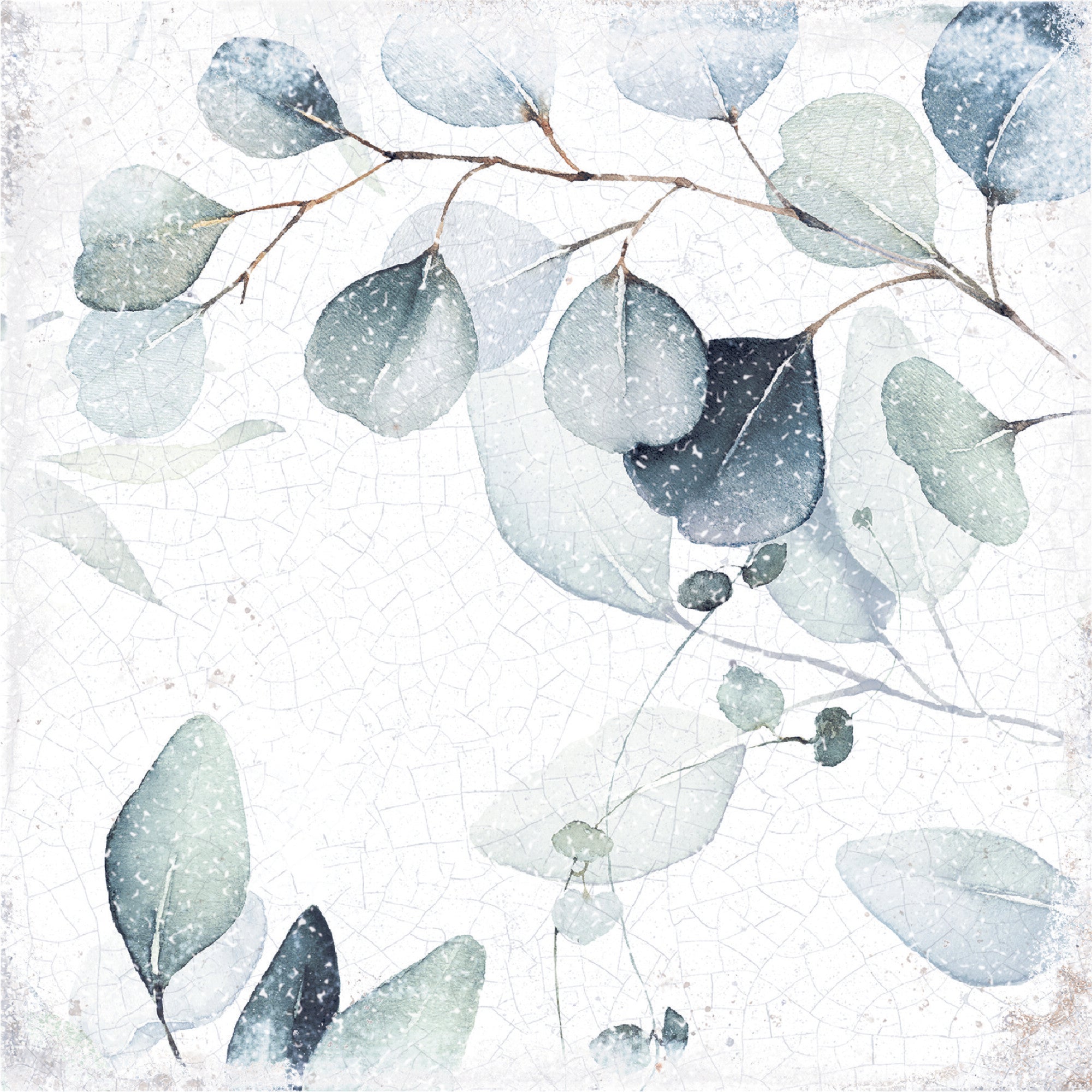 Mayolica Woods Pattern Wall Tile 15x15cm Gloss Deluxe Bathrooms