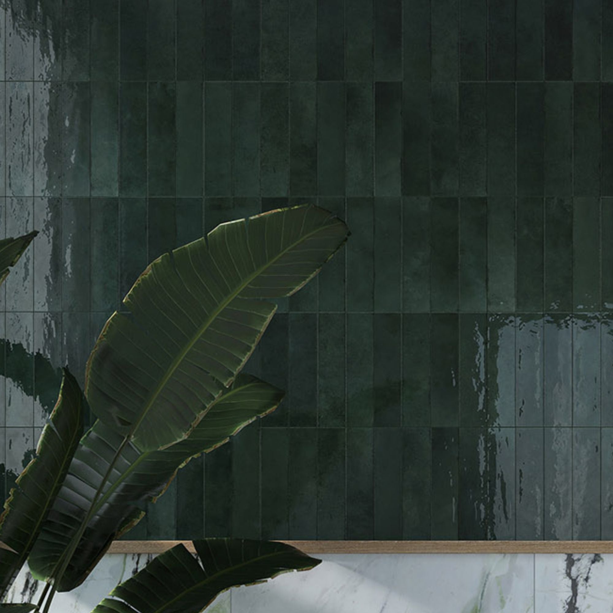 Medina Foresto Porcelain Tile 6x25cm Gloss