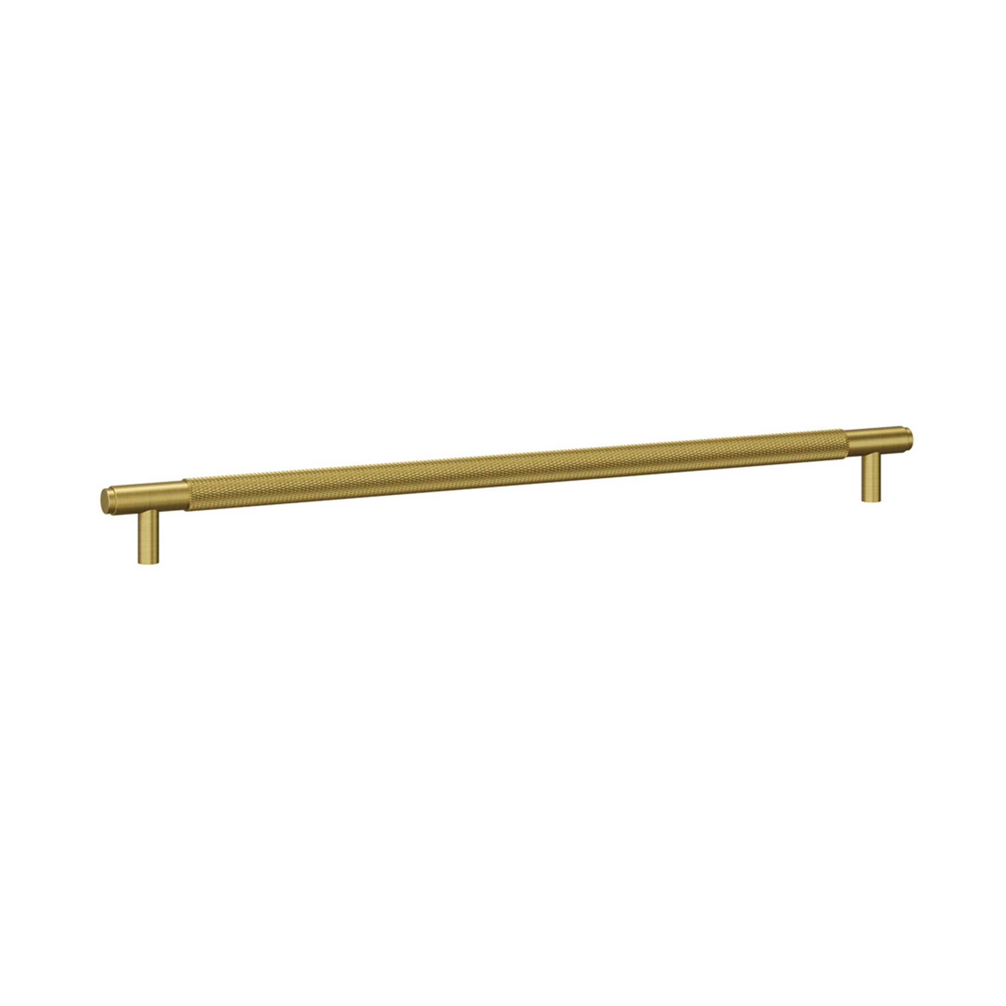 miami 600 800 tall boy knurled handle brushed brass