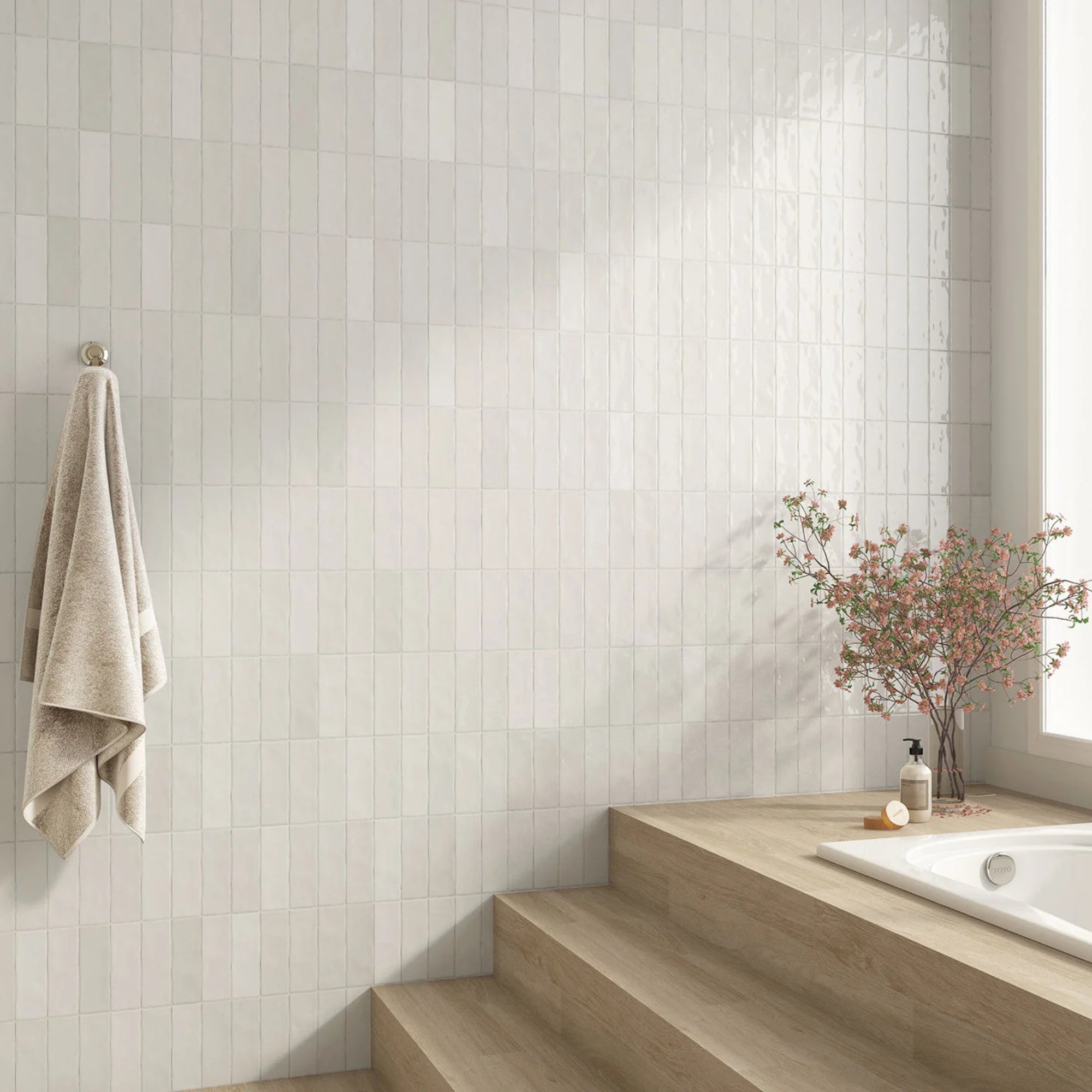 Nolita Blanco White Wall Tile