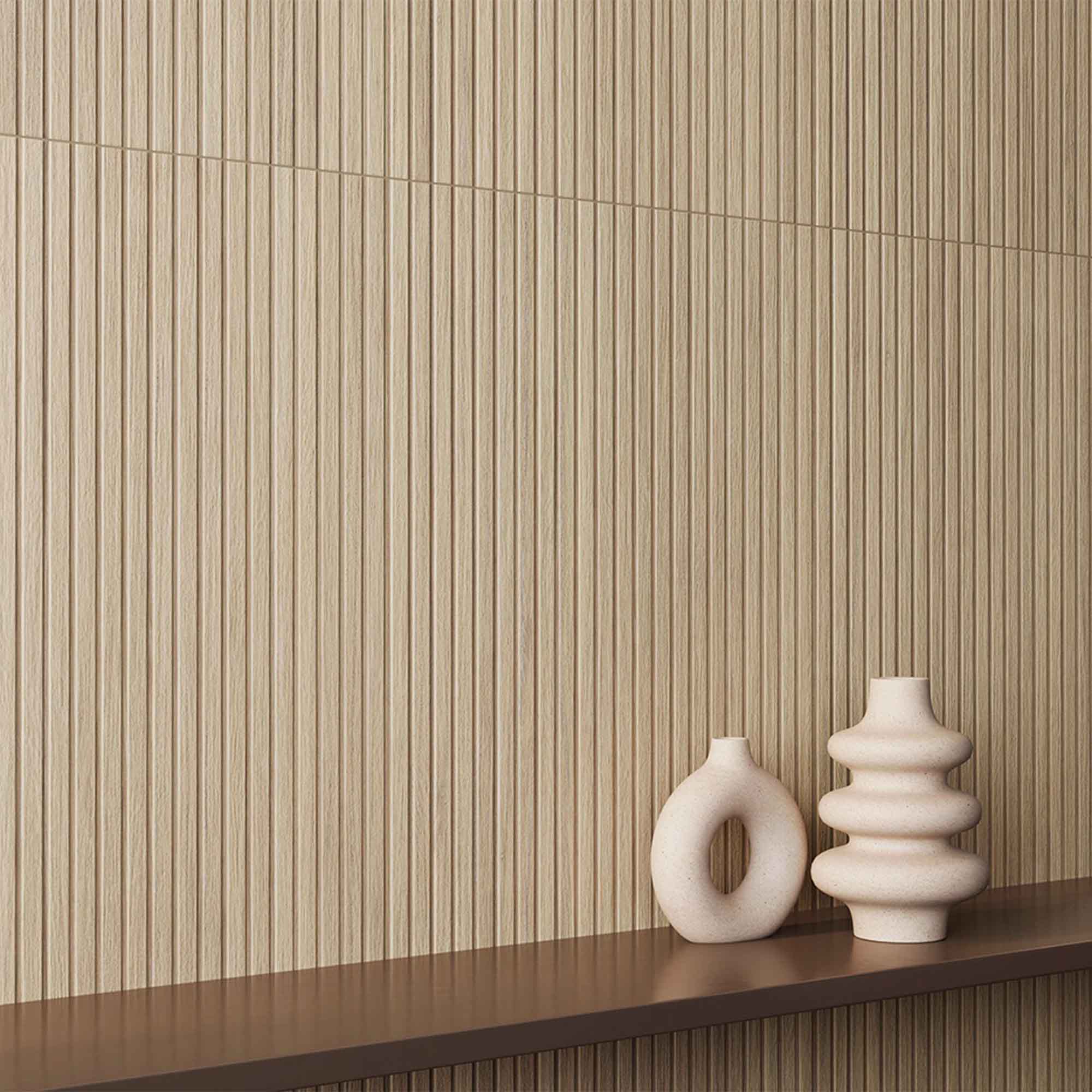 nordic maple slat decor wood effect porcelain tile matt 60x120cm