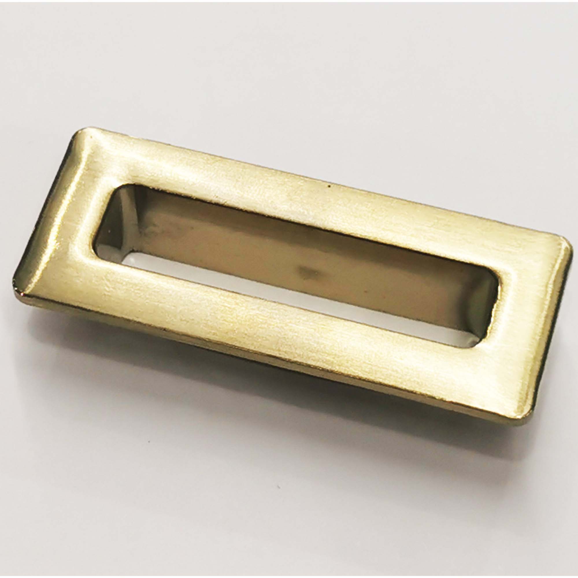 oveflow cover brushed brass