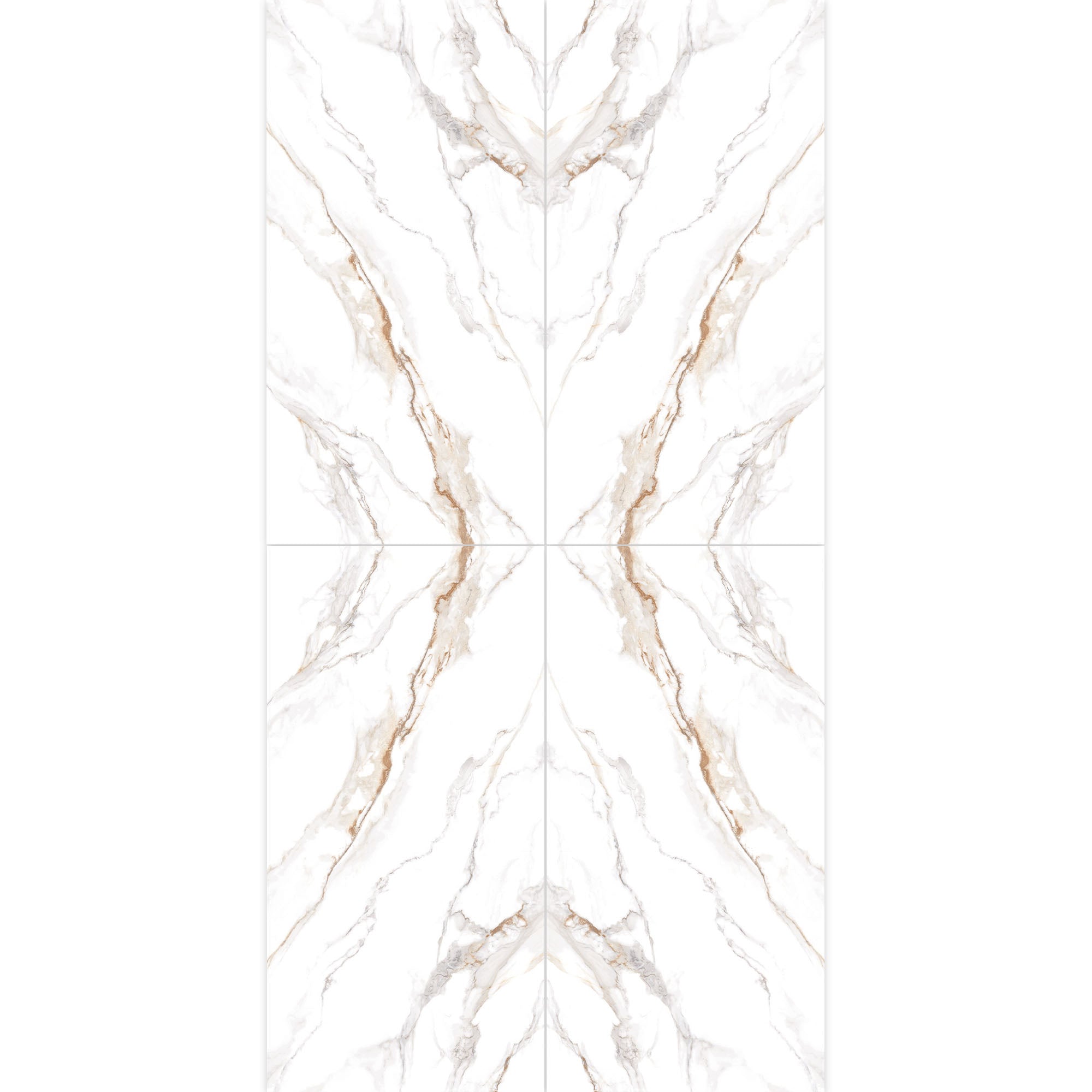 praline gold marble effect tile 75x151cm bookmatch set polished