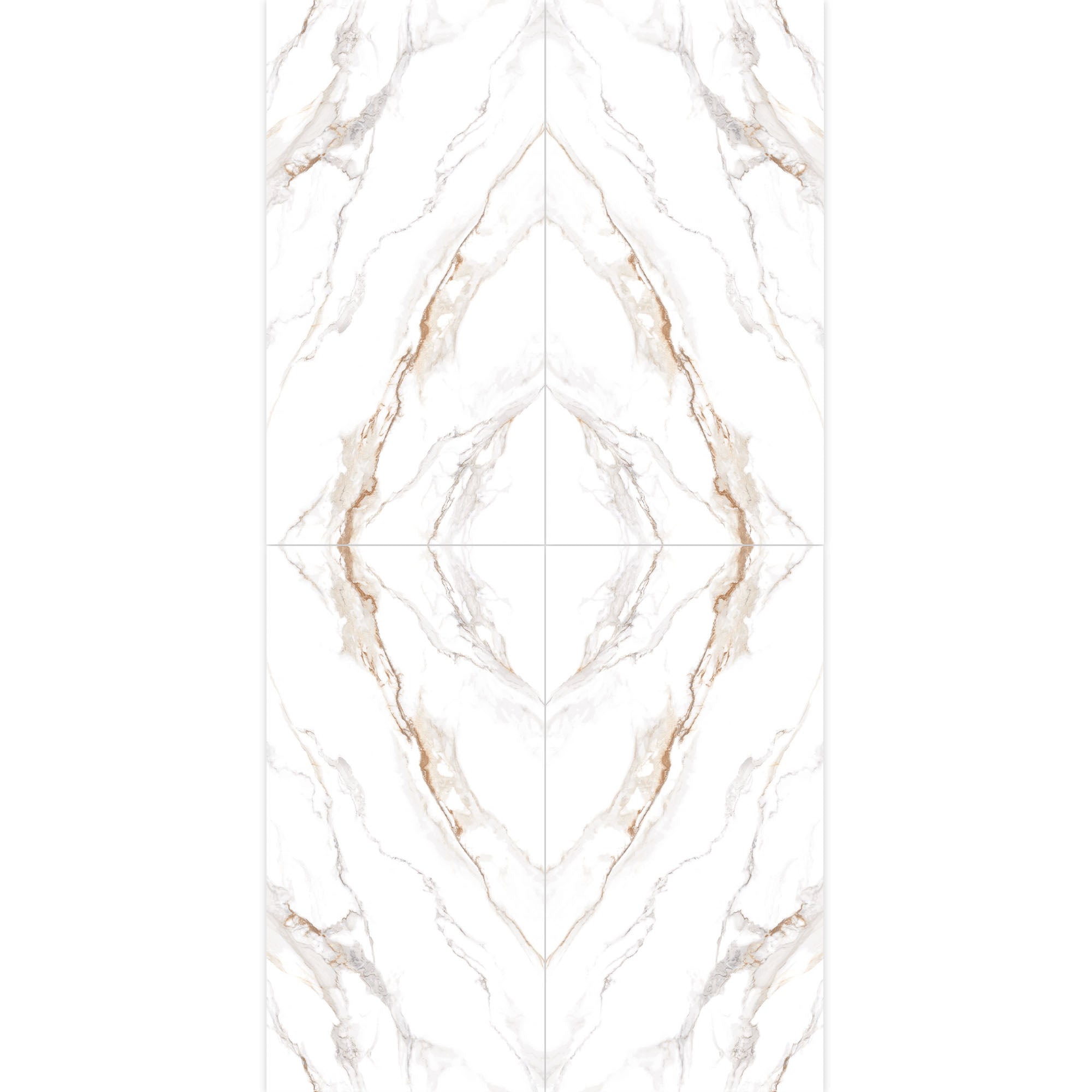 praline gold marble effect tile 75x151cm bookmatch set polished