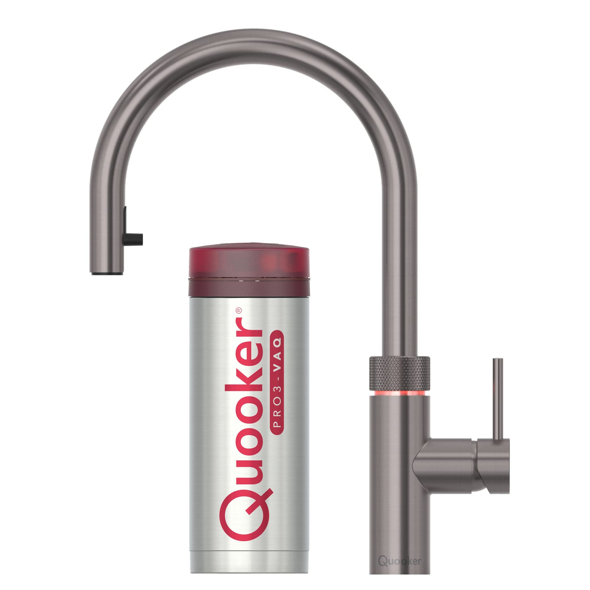 quooker flex boiling kitchen tap with pro 3 tank gunmetal