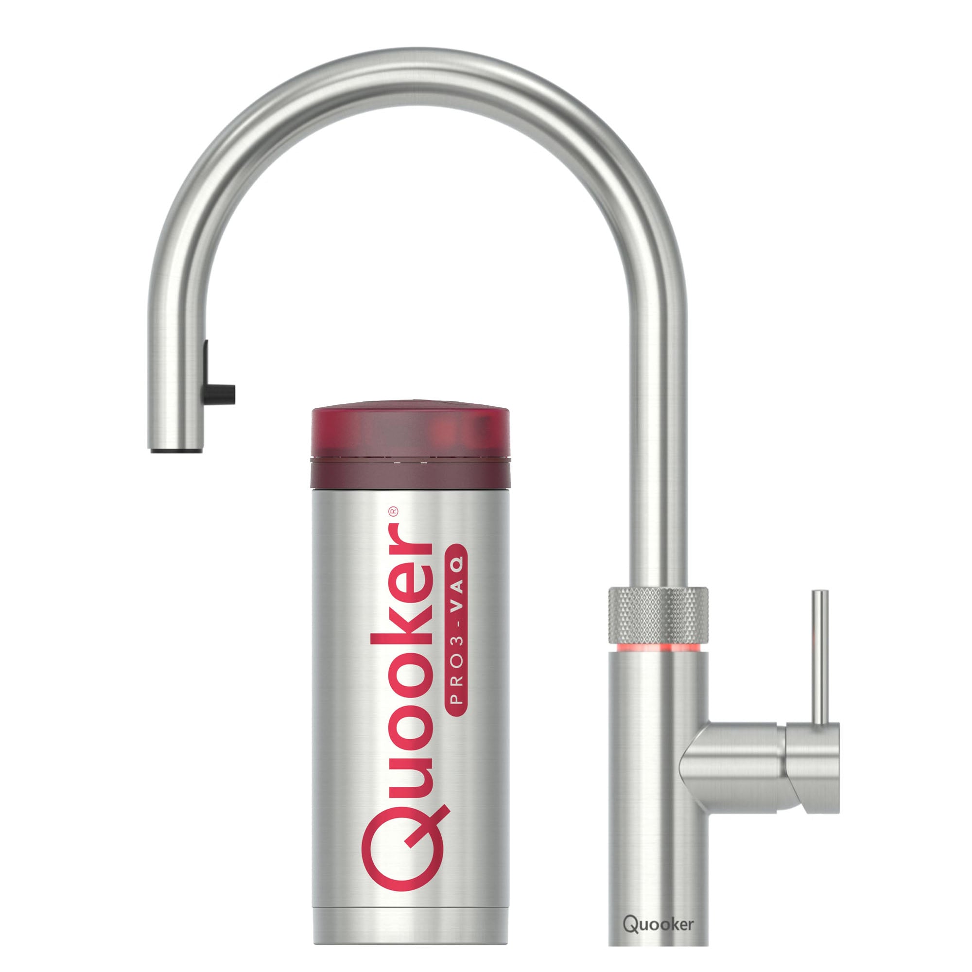 quooker flex boiling kitchen tap with pro 3 tank stainless steel