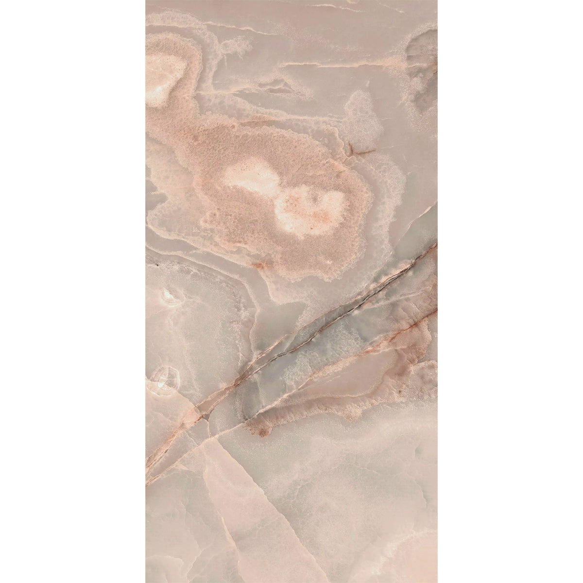 Image of a Rêves Onyx Effect Rose Tile 60x120cm Porcelain with Matt finish, supplied by Deluxe Bathrooms.