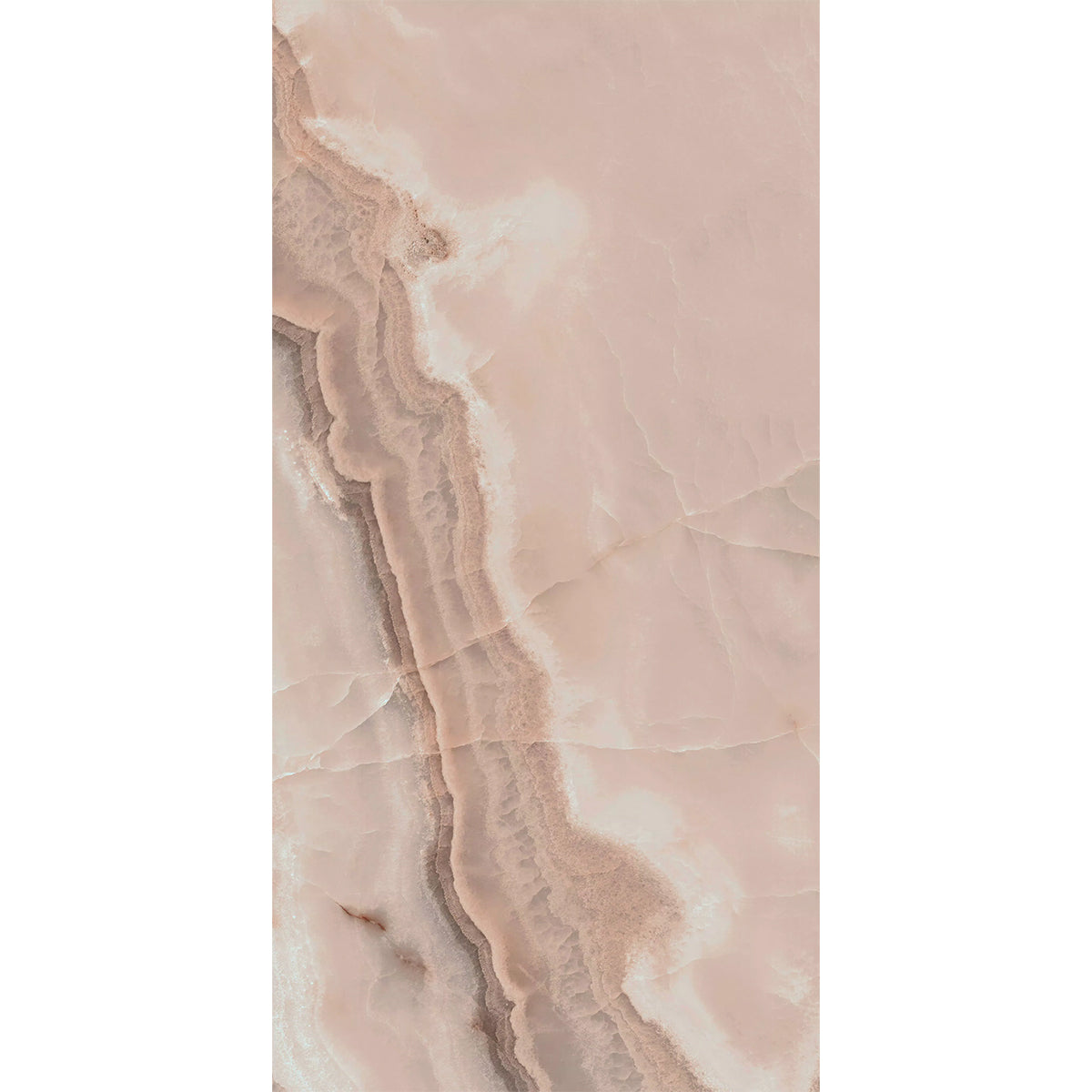 Image of a Rêves Onyx Effect Rose Tile 60x120cm Porcelain with Matt finish, supplied by Deluxe Bathrooms.