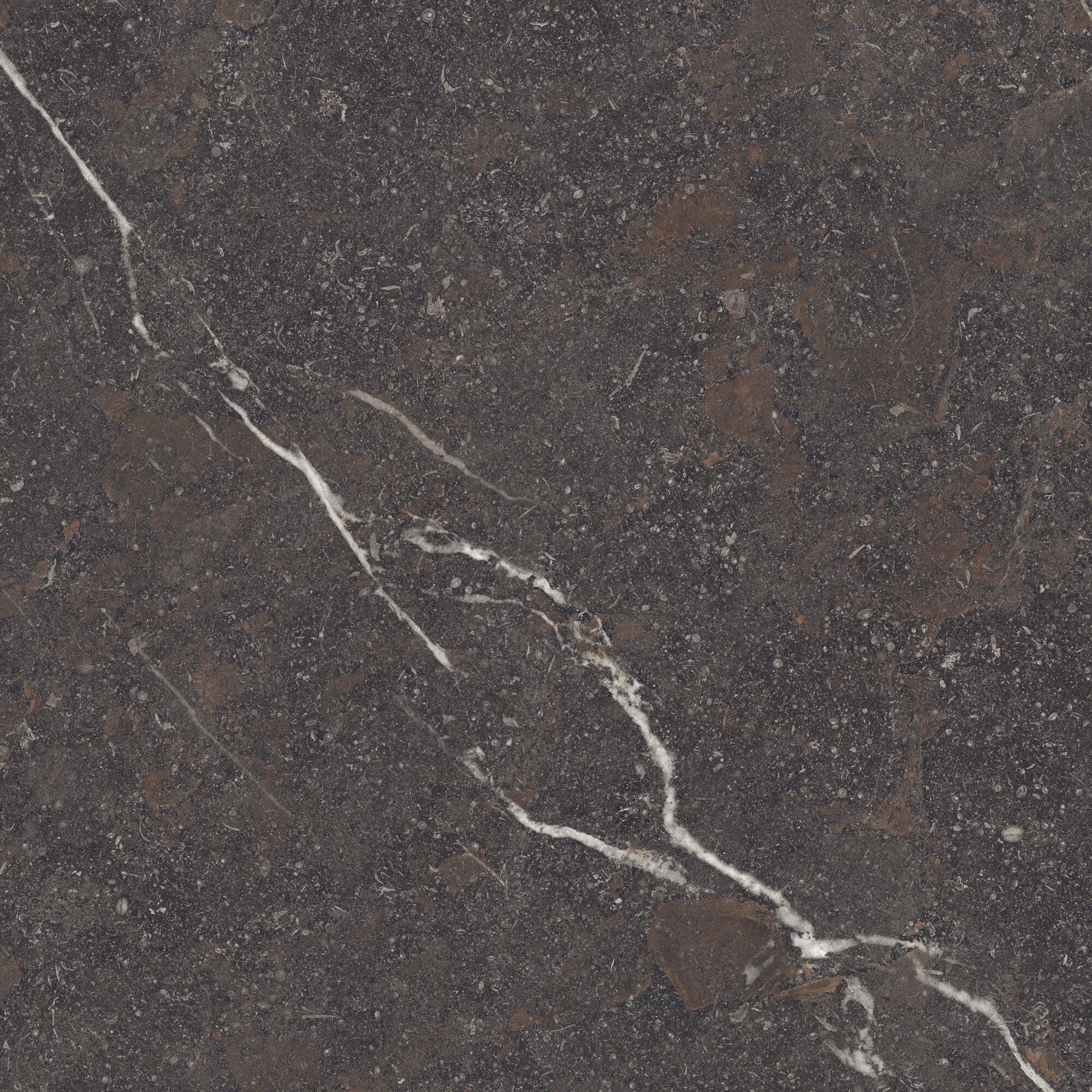 Royal Brown 4D Stone Effect Porcelain Tile 100x100cm Matt